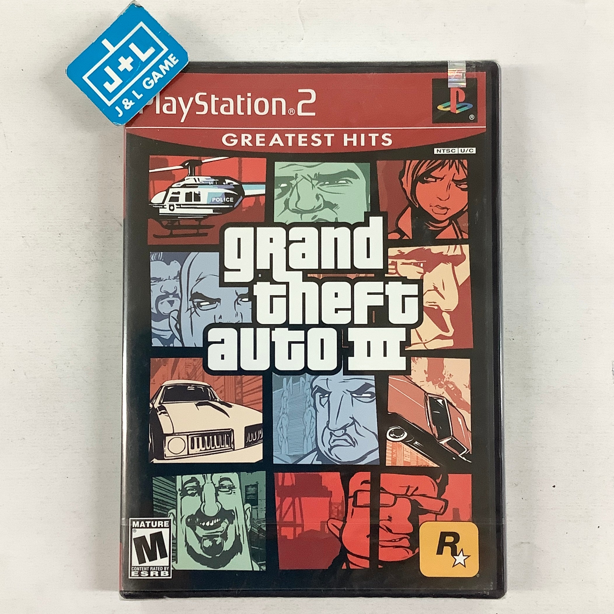 Grand Theft Auto III (Greatest Hits) - (PS2) PlayStation 2 Video Games Rockstar Games