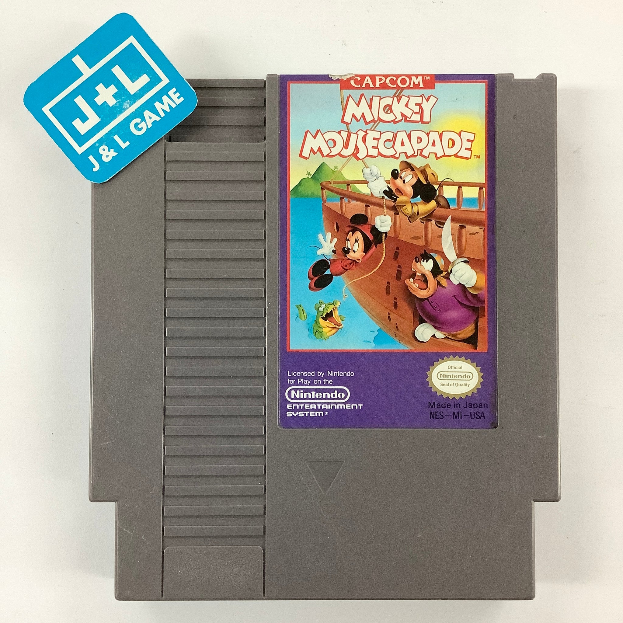 Mickey Mousecapade - (NES) Nintendo Entertainment System [Pre-Owned] Video Games Capcom   