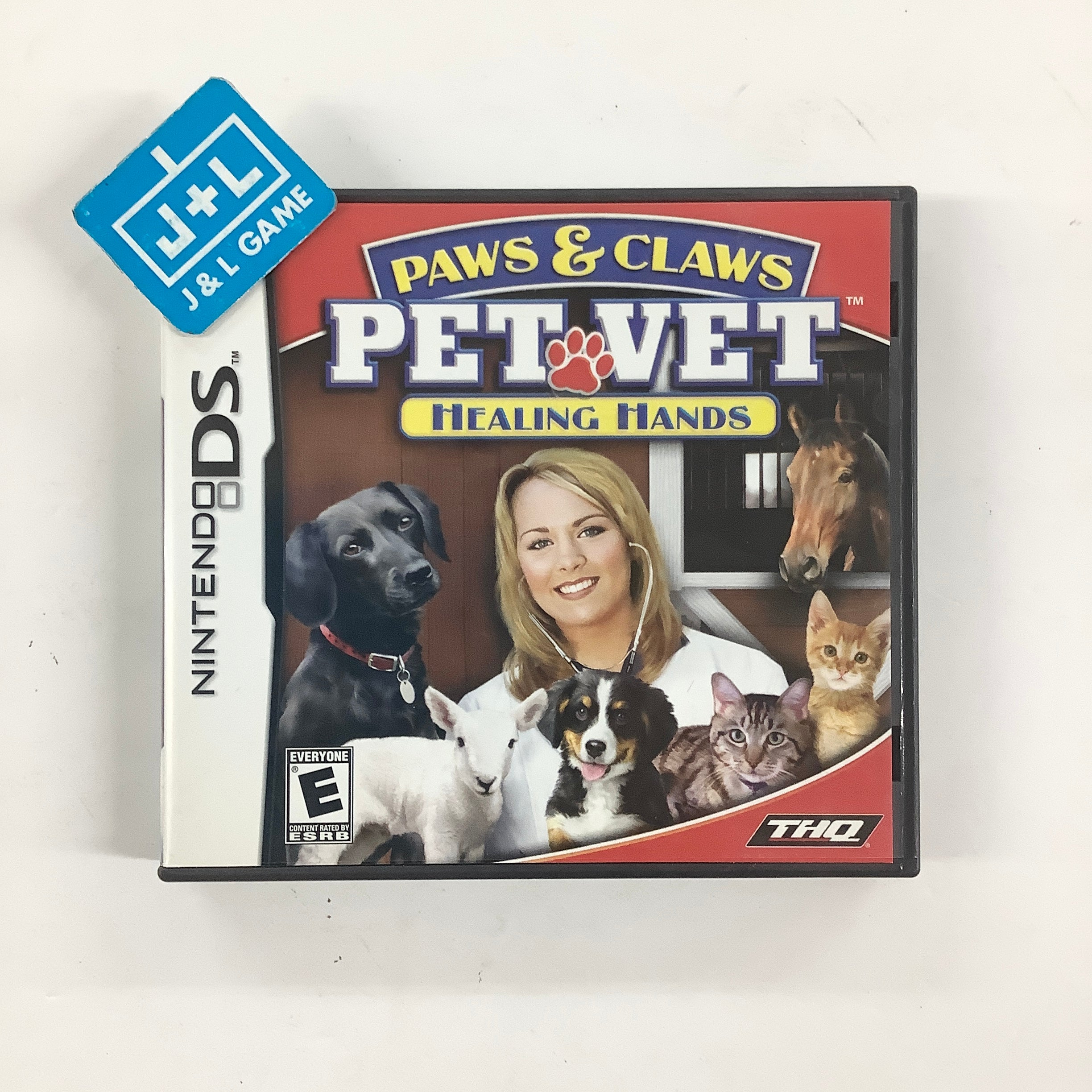 Paws & Claws: Pet Vet Healing Hands - (NDS) Nintendo DS [Pre-Owned] Video Games THQ