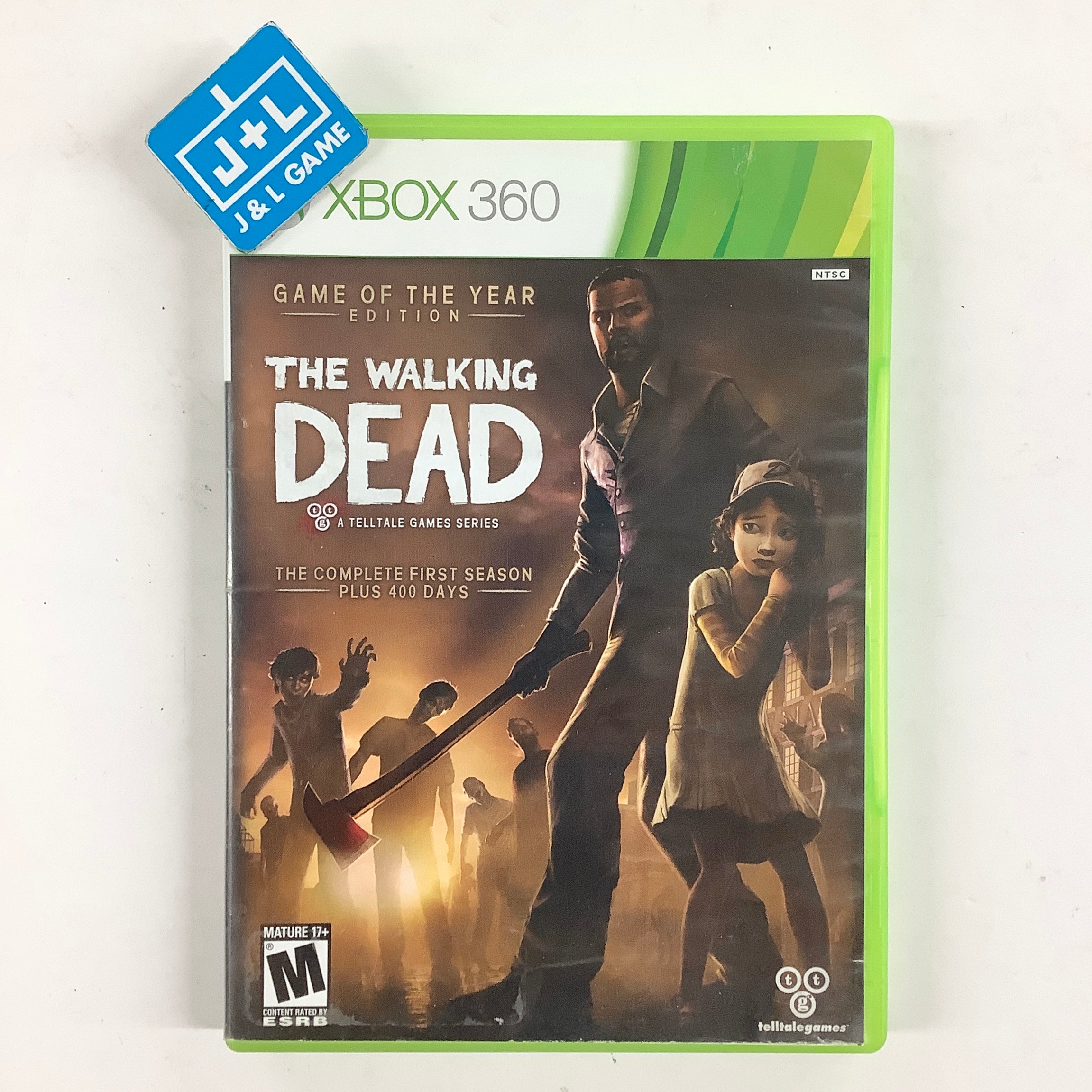 The Walking Dead (Game of the Year Edition) - Xbox 360 [Pre-Owned] Video Games Telltale Games