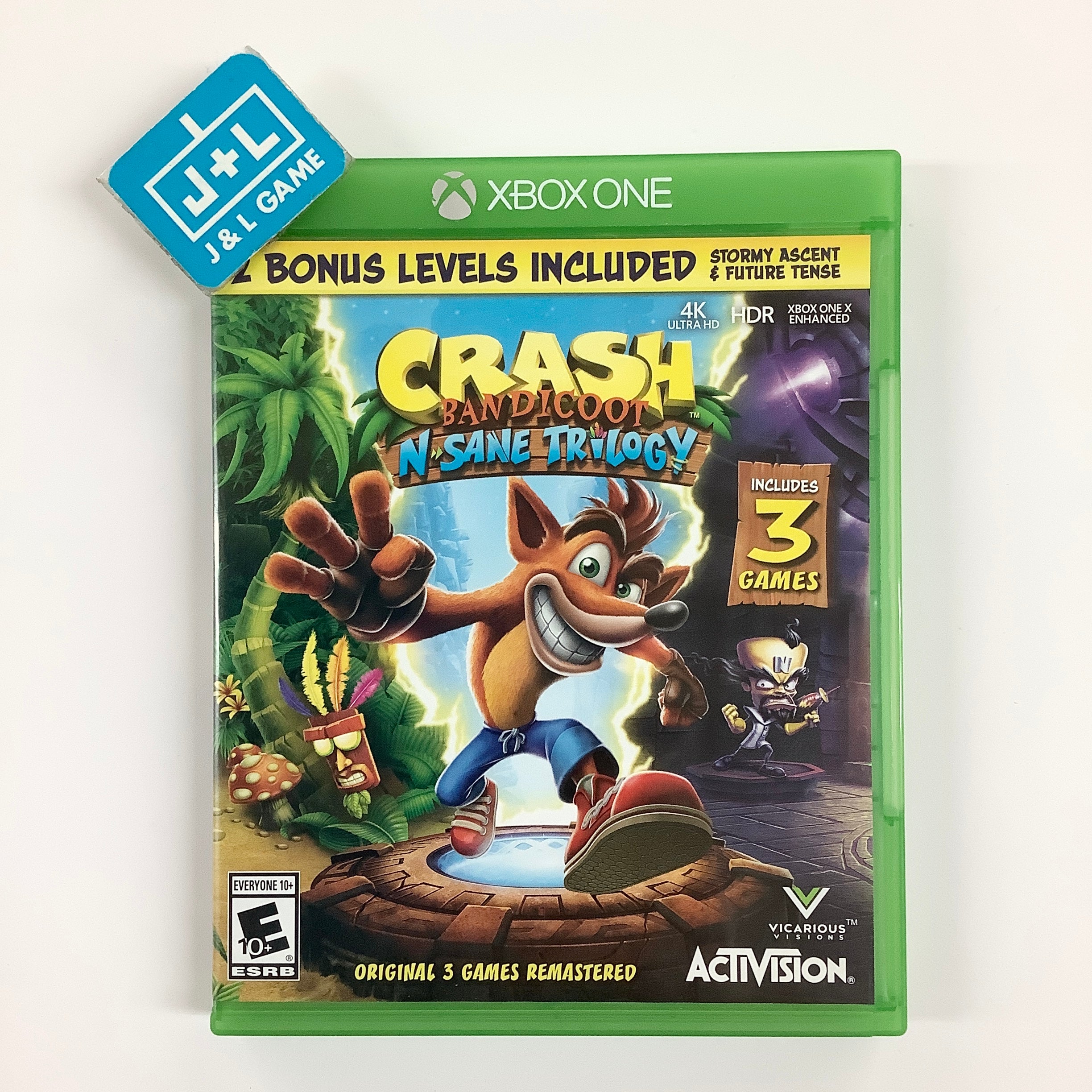 Crash Bandicoot N. Sane Trilogy - (XB1) Xbox One [Pre-Owned] Video Games Activision