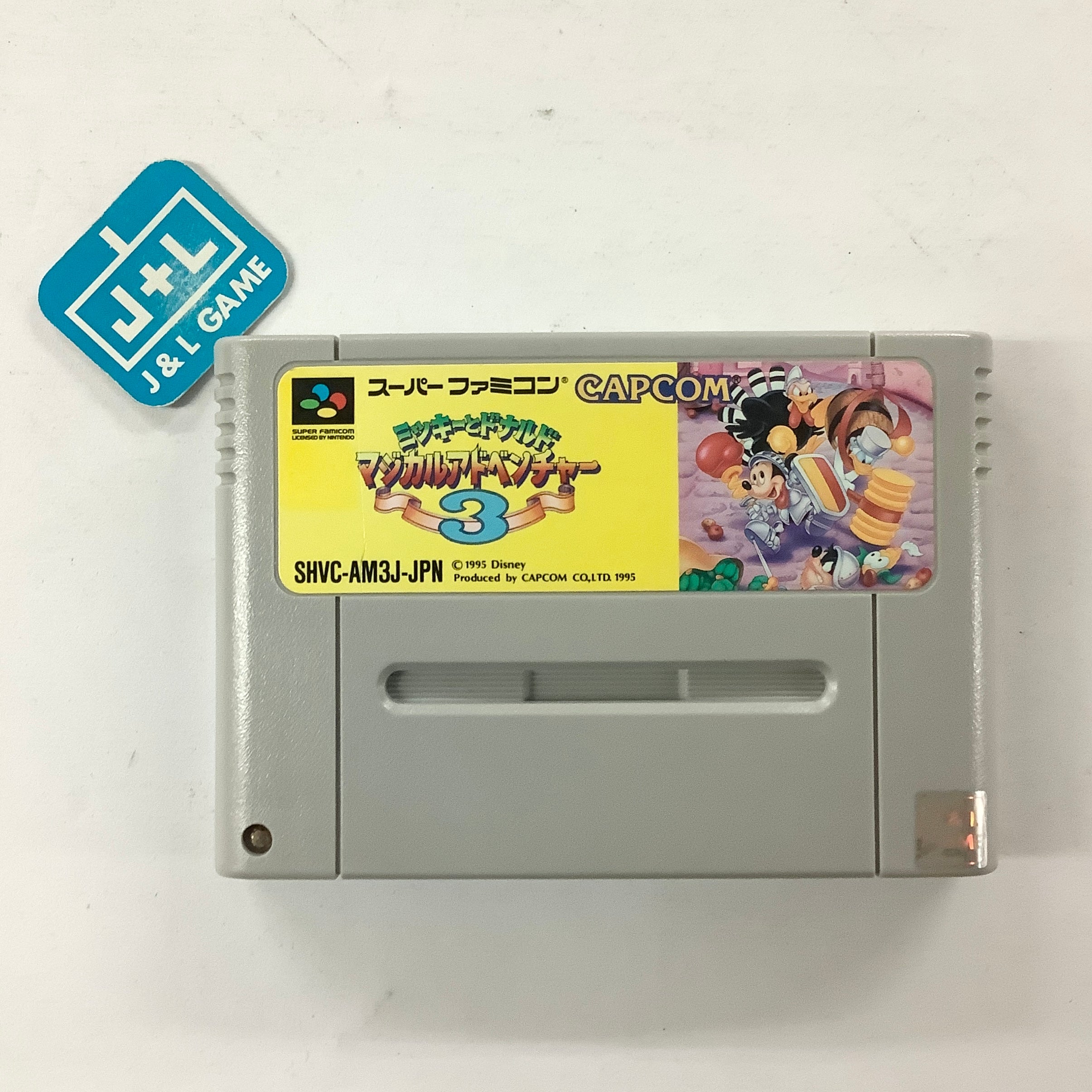 Mickey to Donald Magical Adventure 3 - (SFC) Super Famicom [Pre-Owned] (Japanese Import) Video Games Capcom   