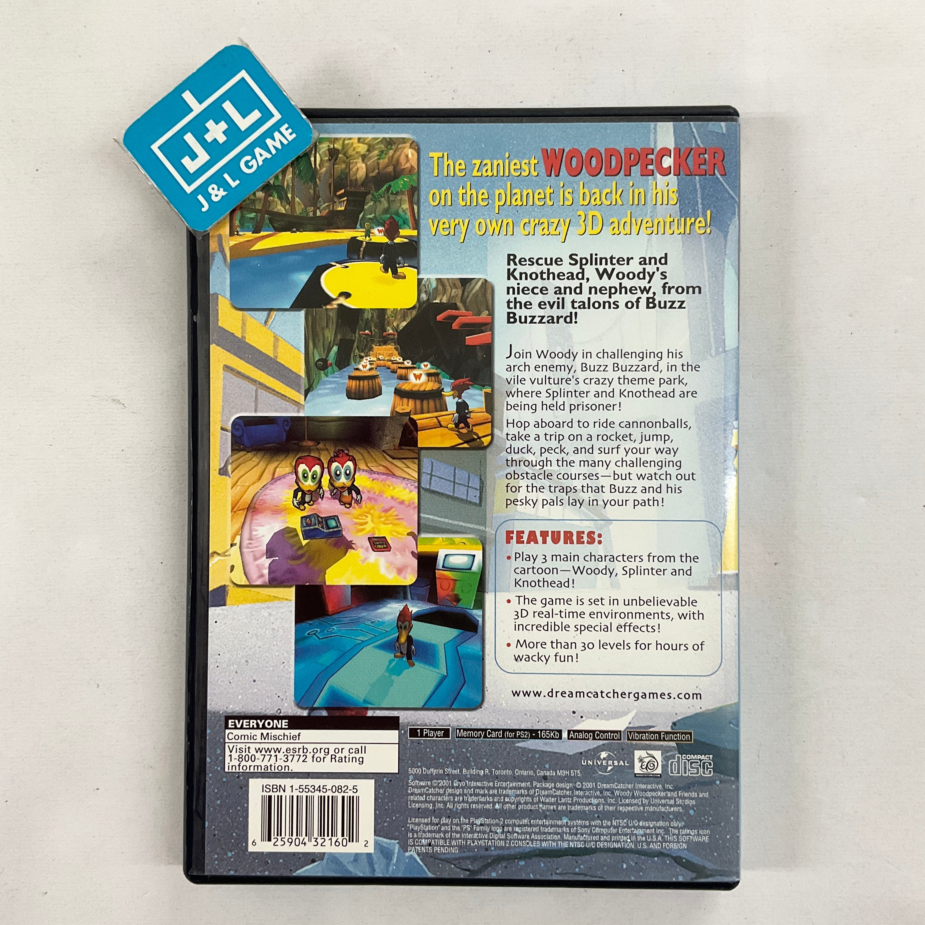 Woody Woodpecker - (PS2) PlayStation 2 [Pre-Owned] Dreamcatcher