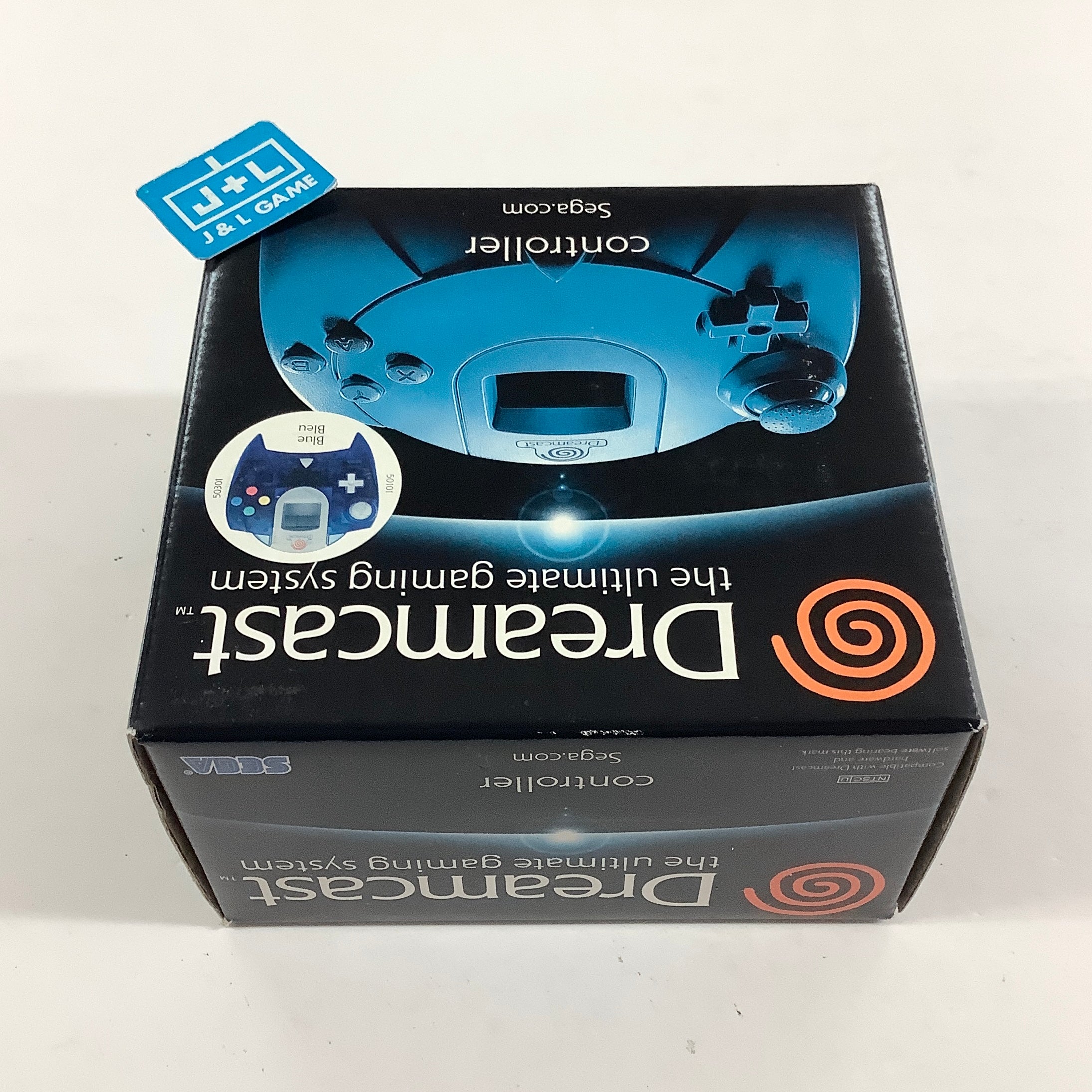 Sega Dreamcast Controller (Clear Blue) - Sega Dreamcast [Pre-Owned] Accessories SEGA