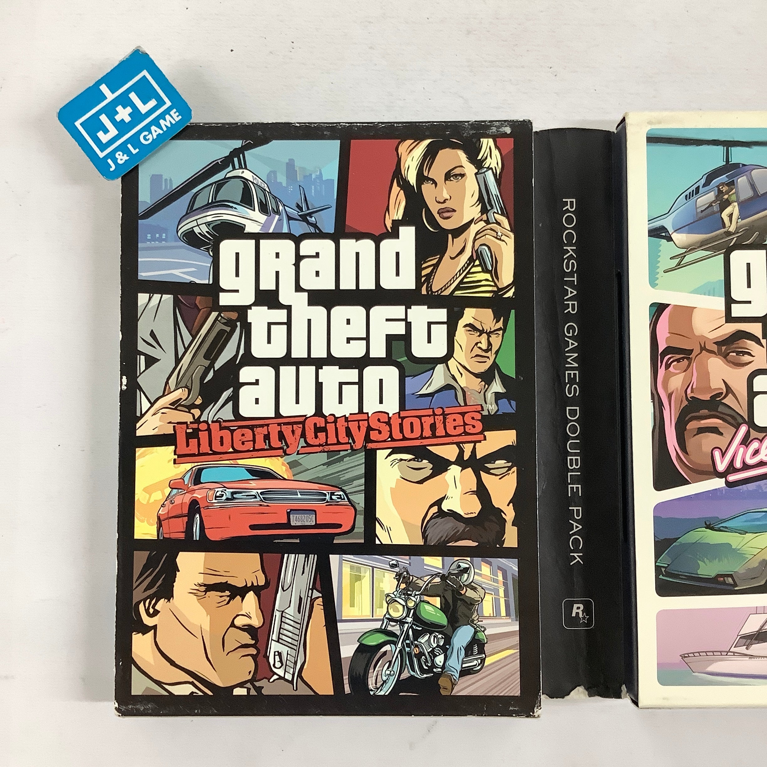 Grand Theft Auto: Liberty City Stories / Vice City Stories - (PS2) PlayStation 2 [Pre-Owned] Video Games Take-Two Interactive