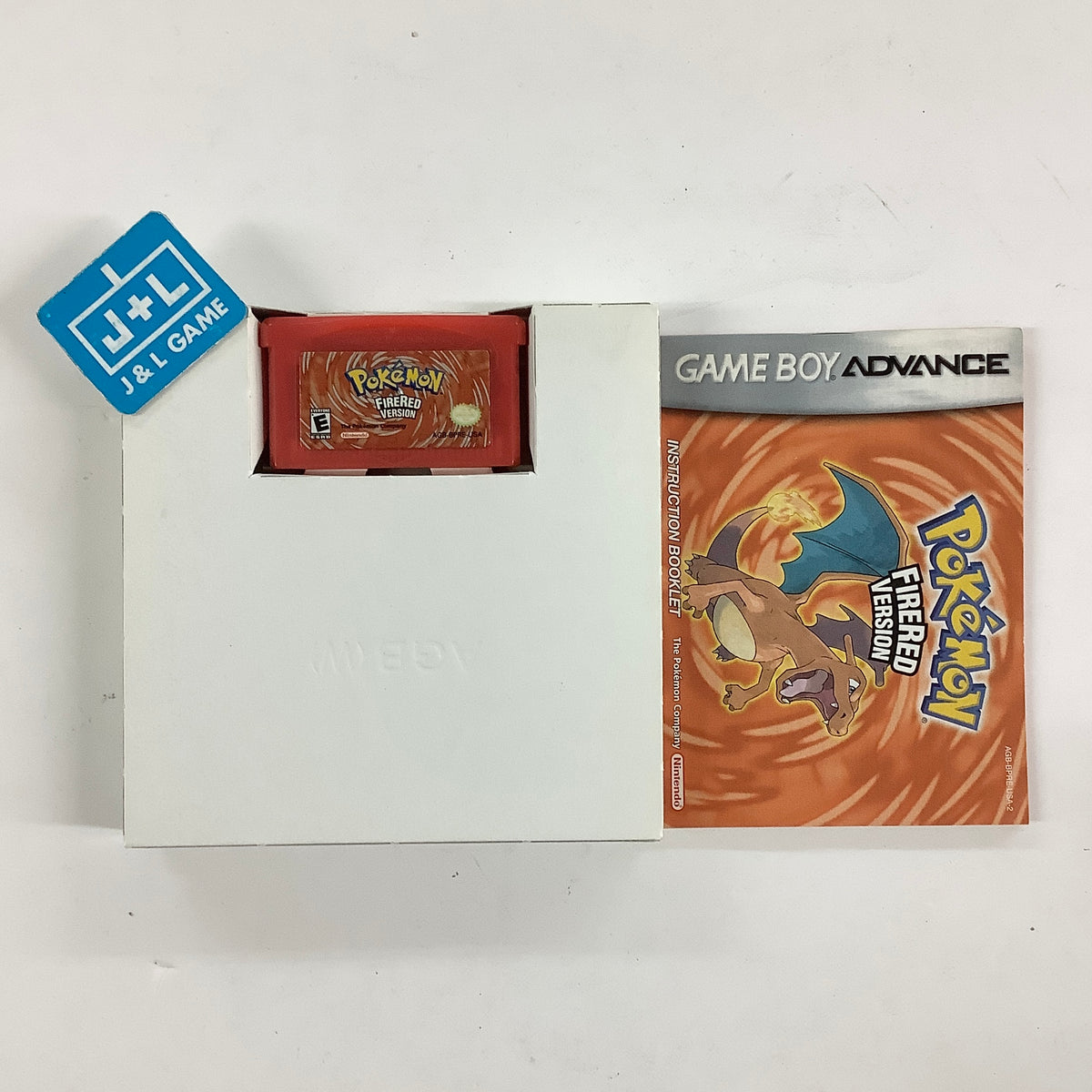 Pokemon FireRed Version (Player's Choice) - (GBA) Game Boy Advance [Pre-Owned] Video Games Nintendo