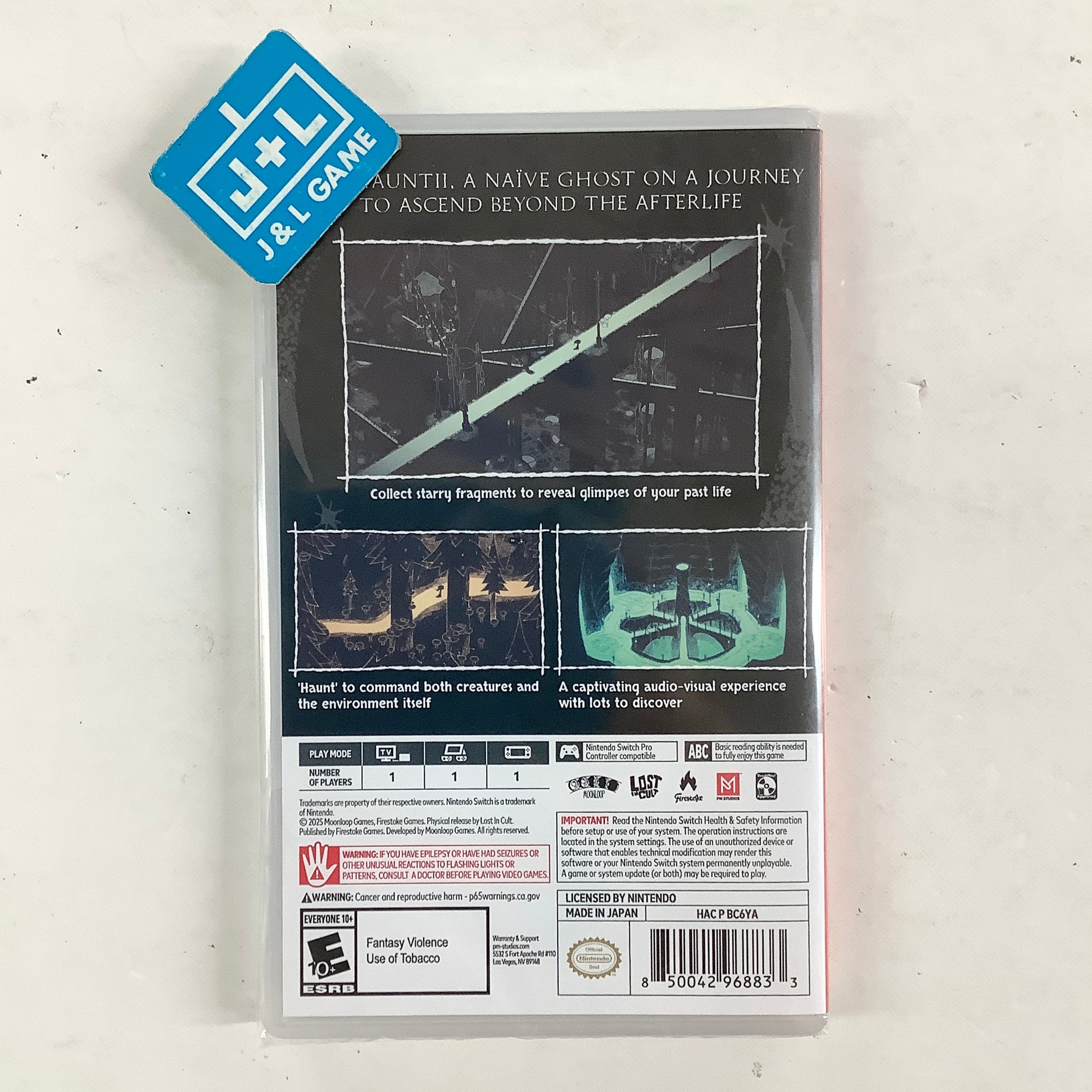 Hauntii - (NSW) Nintendo Switch Video Games PM Studios