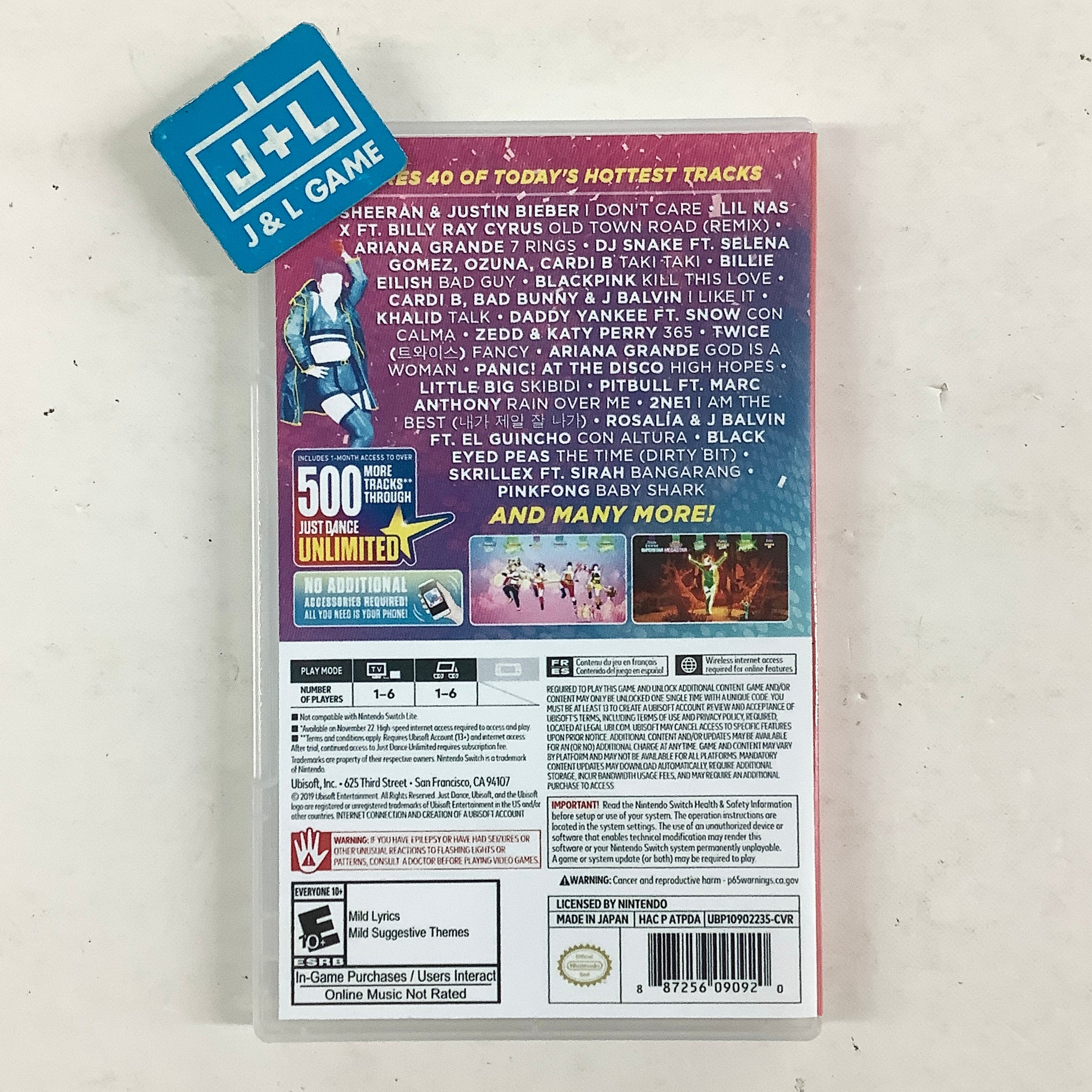 Just Dance 2020 - (NSW) Nintendo Switch [Pre-Owned[ Video Games Ubisoft