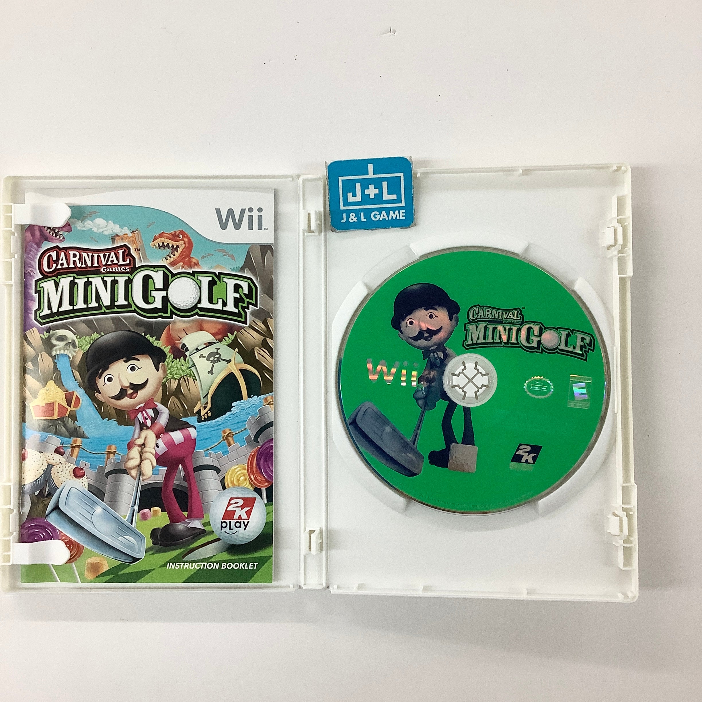 Carnival Games: Mini-Golf - Nintendo Wii [Pre-Owned] Video Games 2K Play