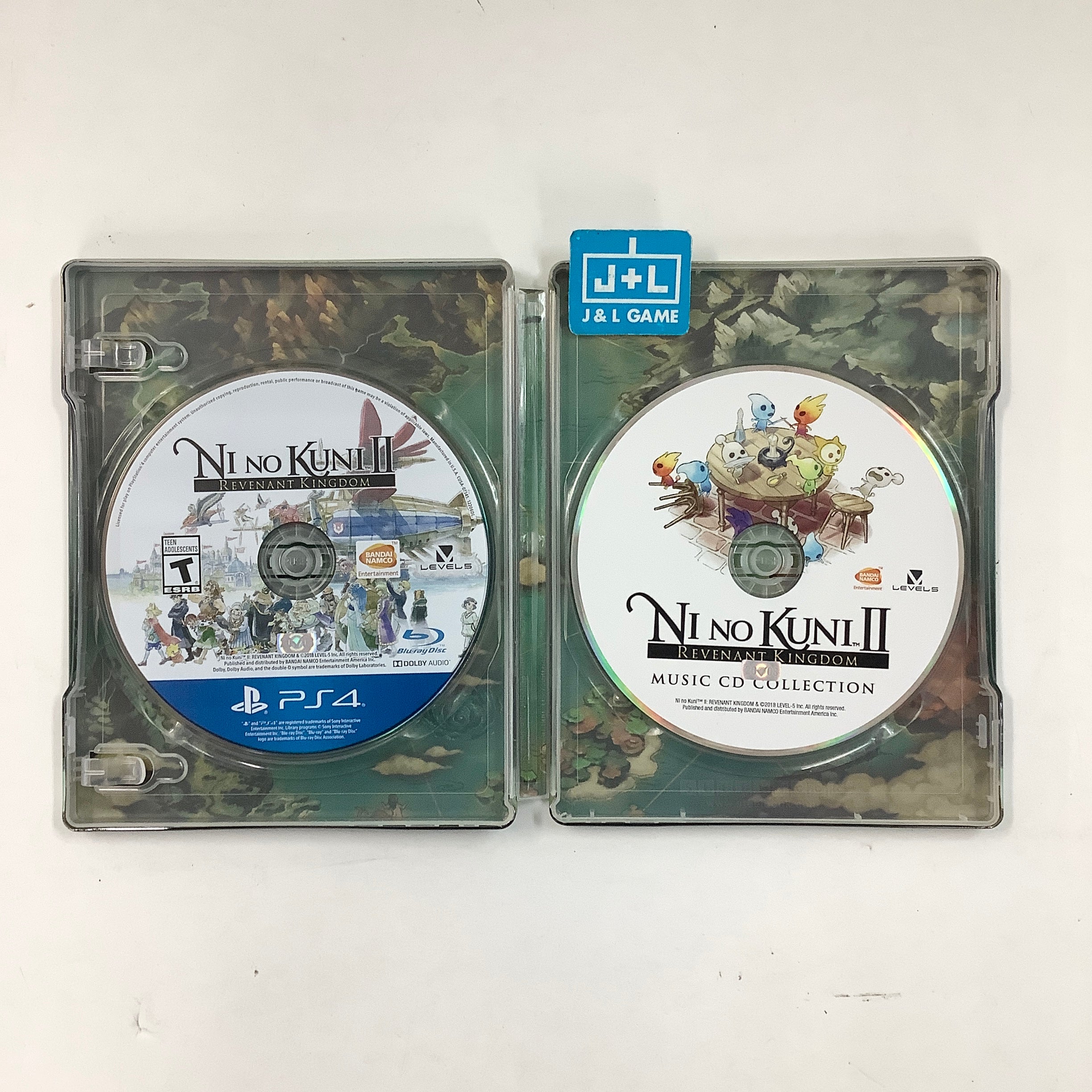 Ni No Kuni II: Revenant Kingdom (Steelbook) - (PS4) PlayStation 4 [Pre-Owned] Video Games BANDAI NAMCO Entertainment