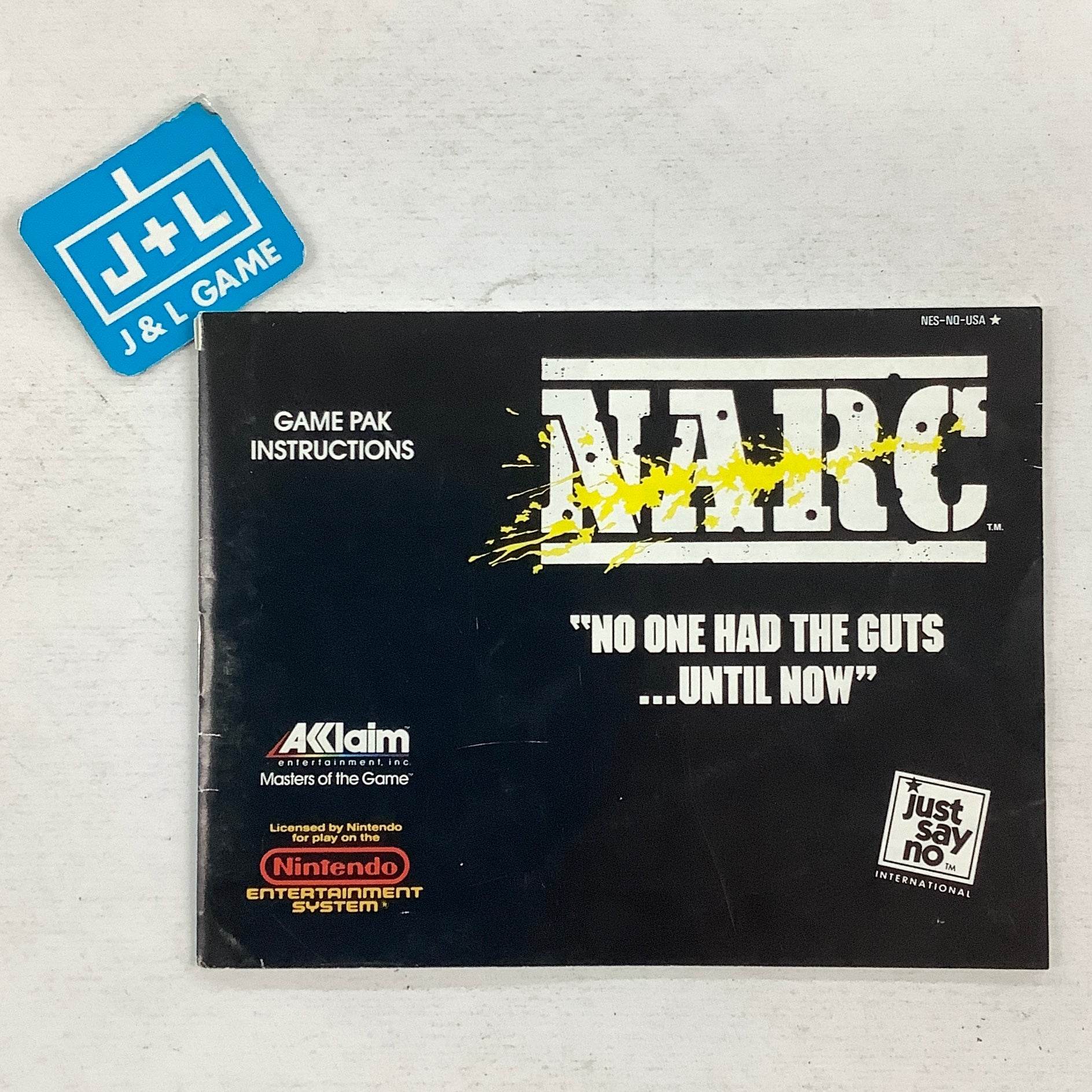 NARC - (NES) Nintendo Entertainment System [Pre-Owned] Video Games Acclaim