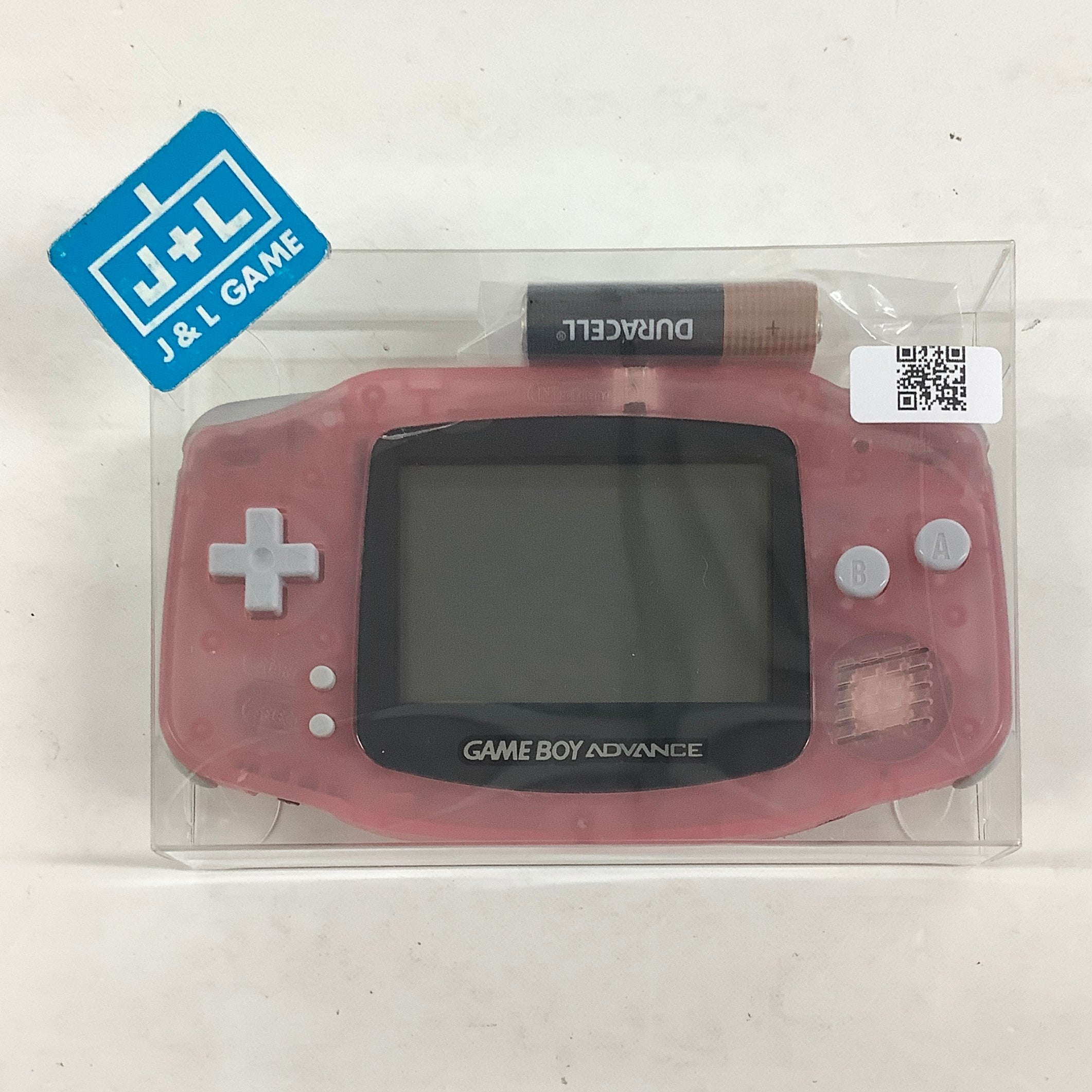 Nintendo Game Boy Advance Console (Clear Pink) - (GBA) Game Boy Advance [Pre-Owned]