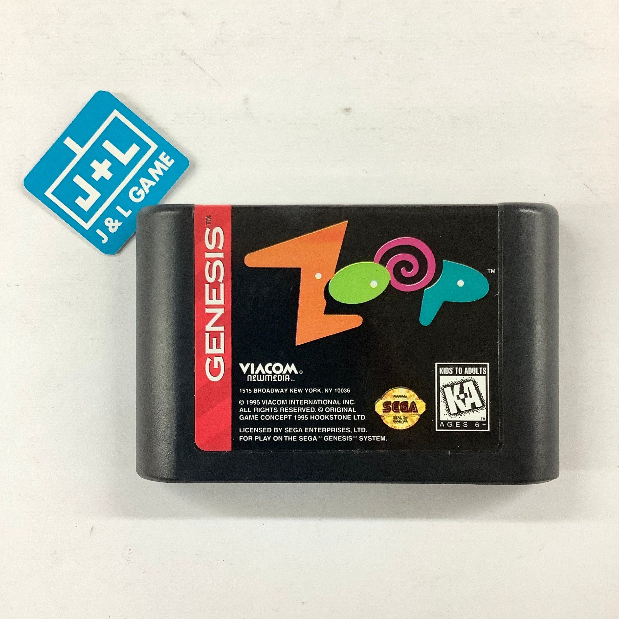 Zoop - (SG) SEGA Genesis [Pre-Owned] Video Games Viacom New Media   