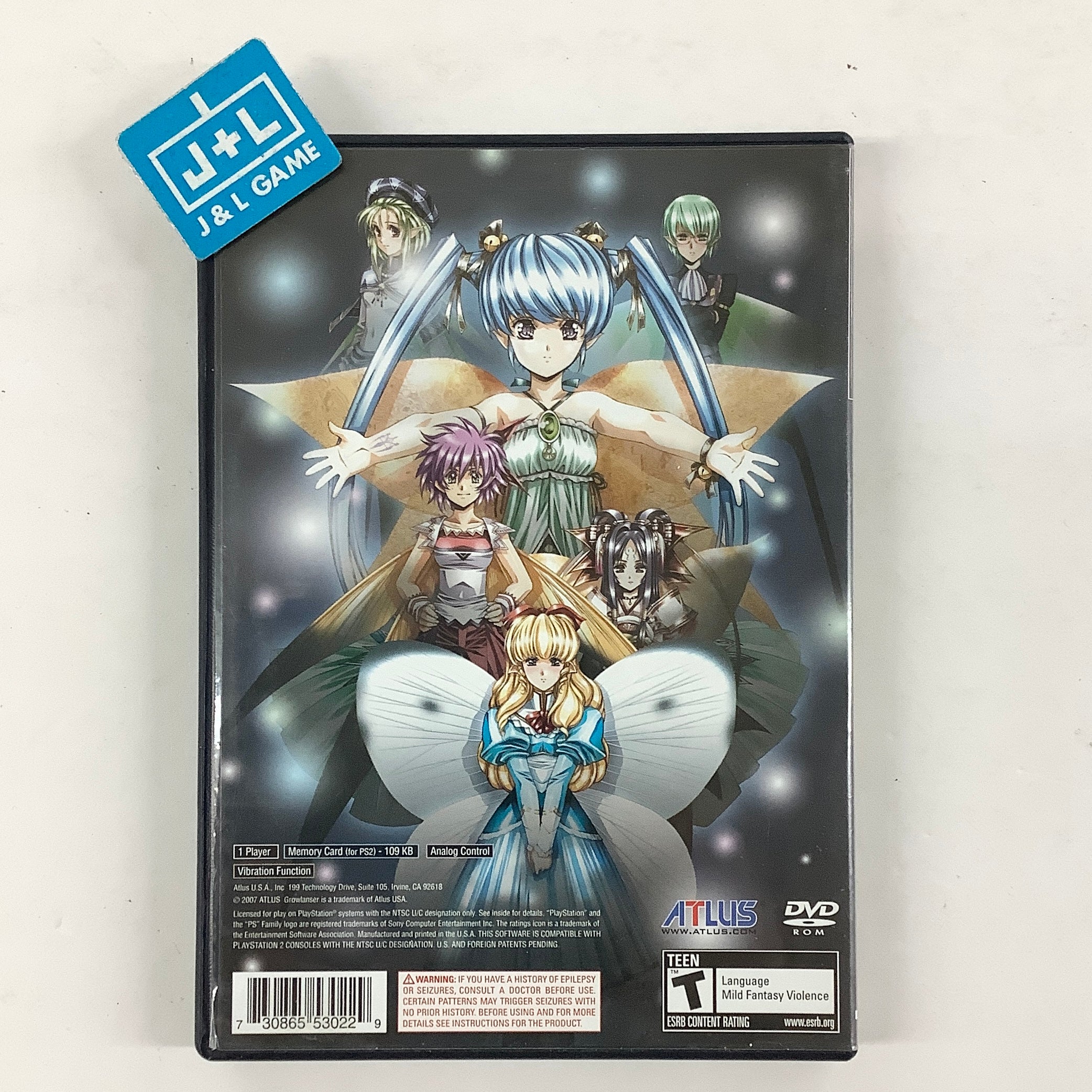 Growlanser: Heritage of War - (PS2) PlayStation 2 [Pre-Owned]