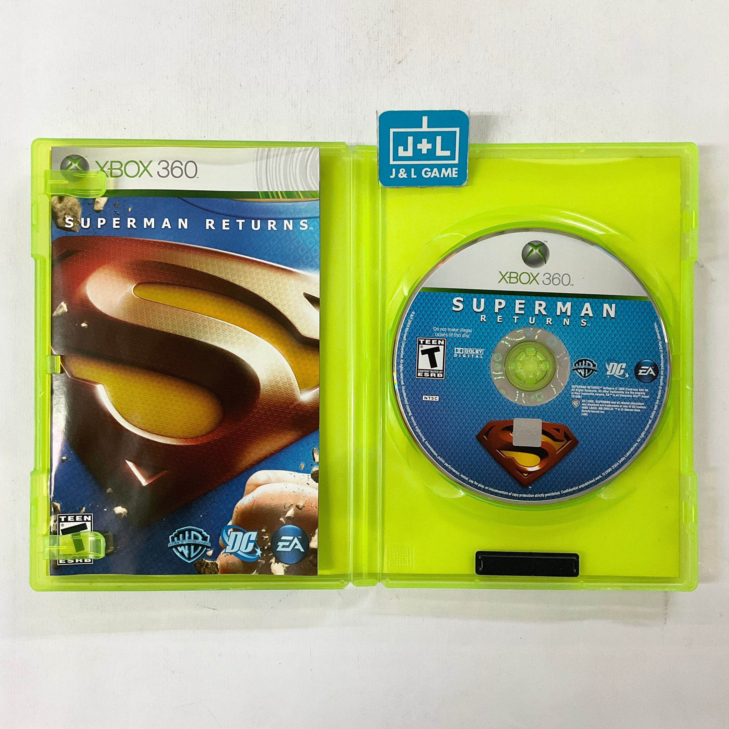 Superman Returns - Xbox 360 [Pre-Owned] | J&L Game