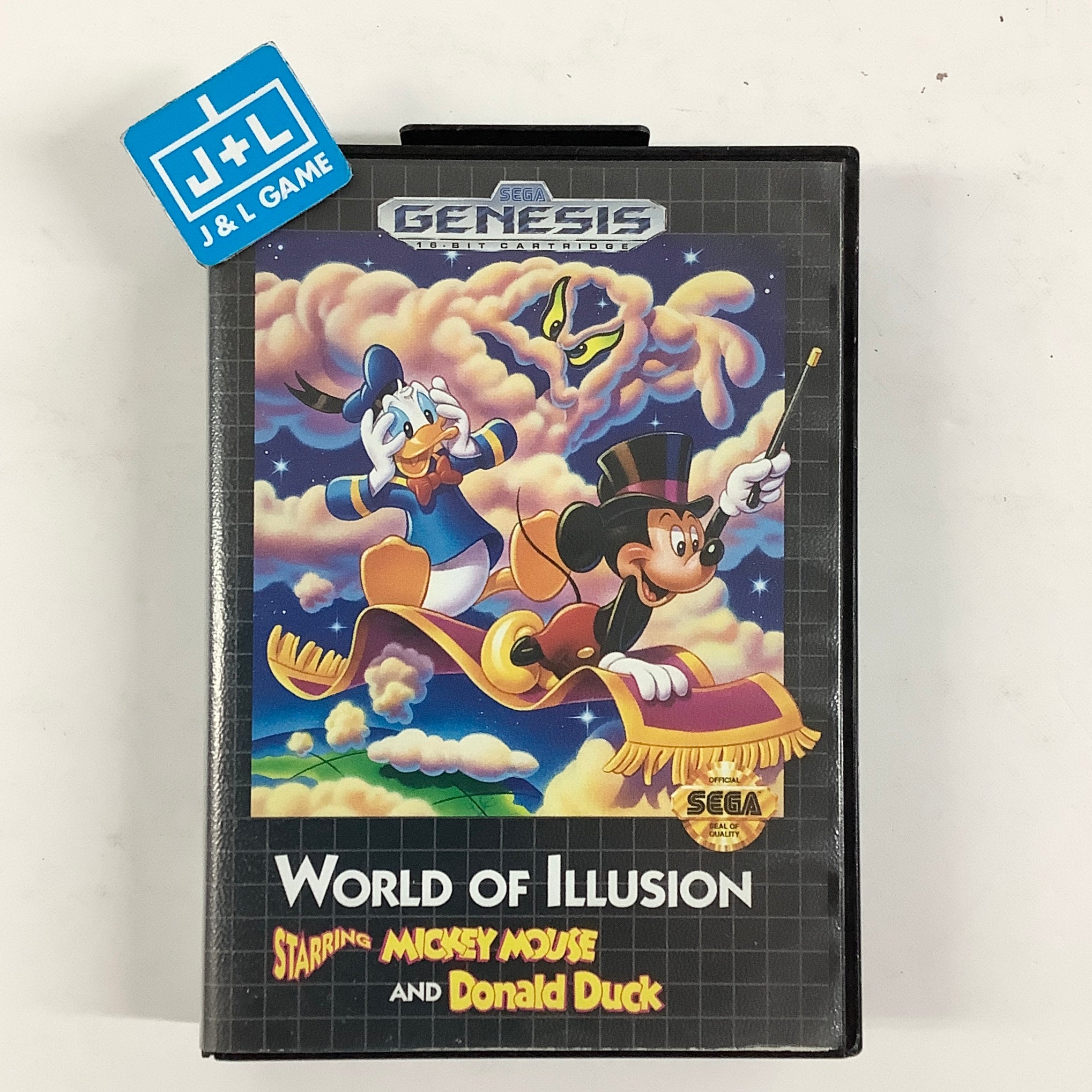 World of Illusion Starring Mickey Mouse and Donald Duck - (SG) SEGA Genesis [Pre-Owned] Video Games Sega