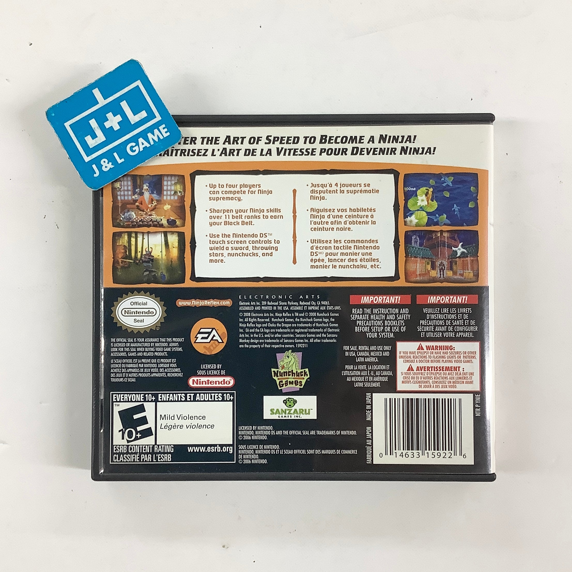 Ninja Reflex - (NDS) Nintendo DS [Pre-Owned] Video Games Electronic Arts