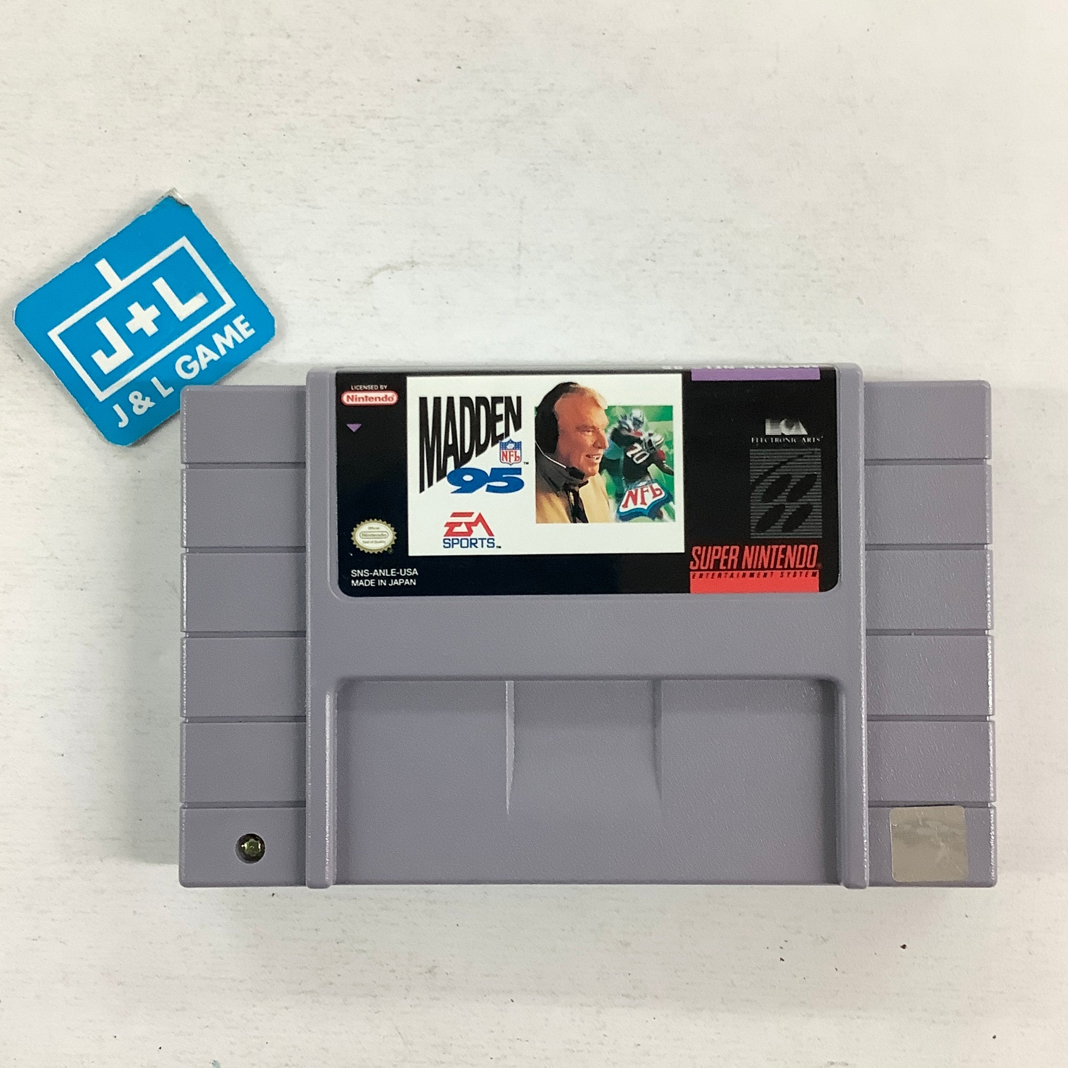 Madden NFL 95 - (SNES) Super Nintendo [Pre-Owned] Video Games Electronic Arts