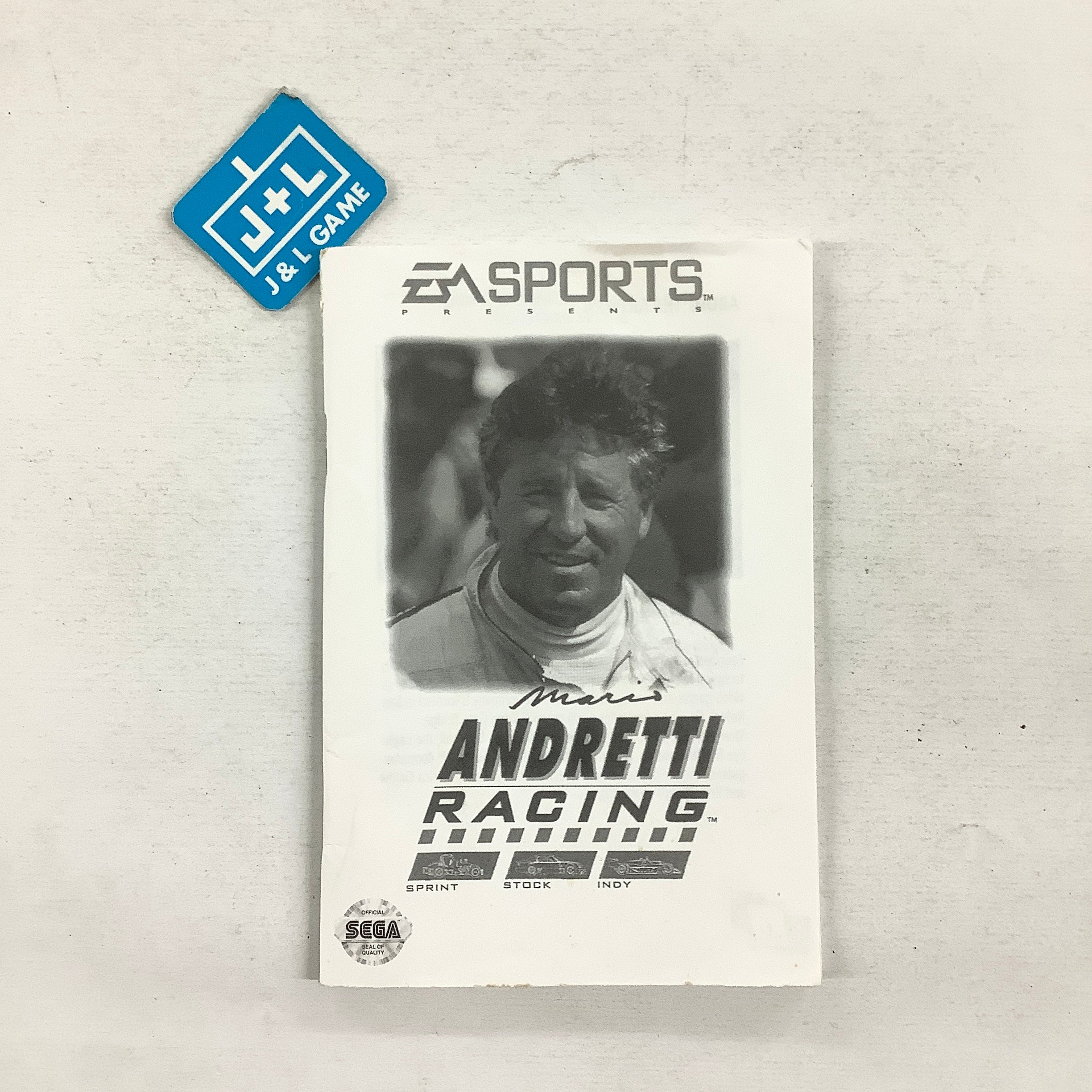 Mario Andretti Racing (PaperBox) - (SG) SEGA Genesis [Pre-Owned] Video Games EA Sports