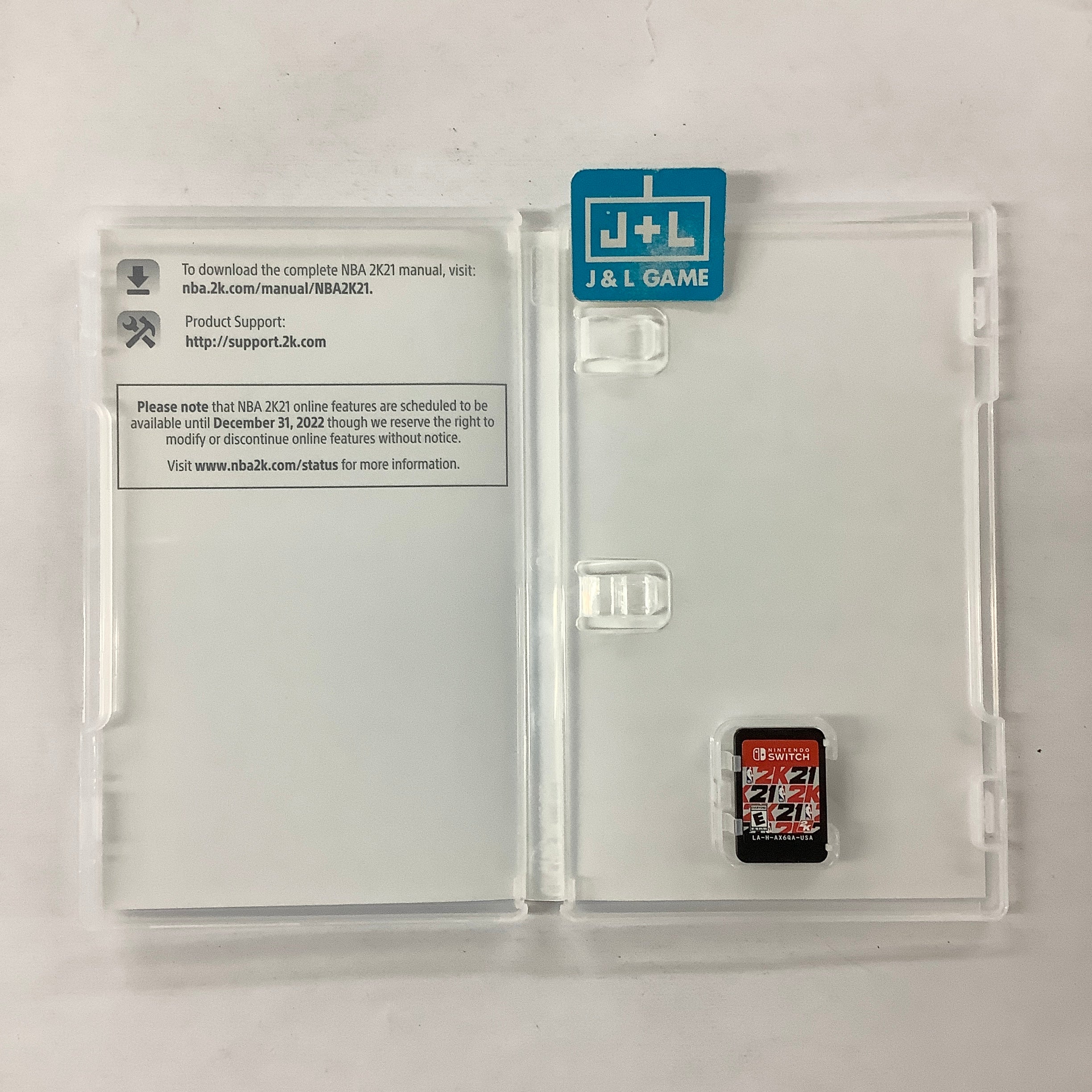 NBA 2K21 - (NSW) Nintendo Switch [Pre-Owned] Video Games 2K Games   