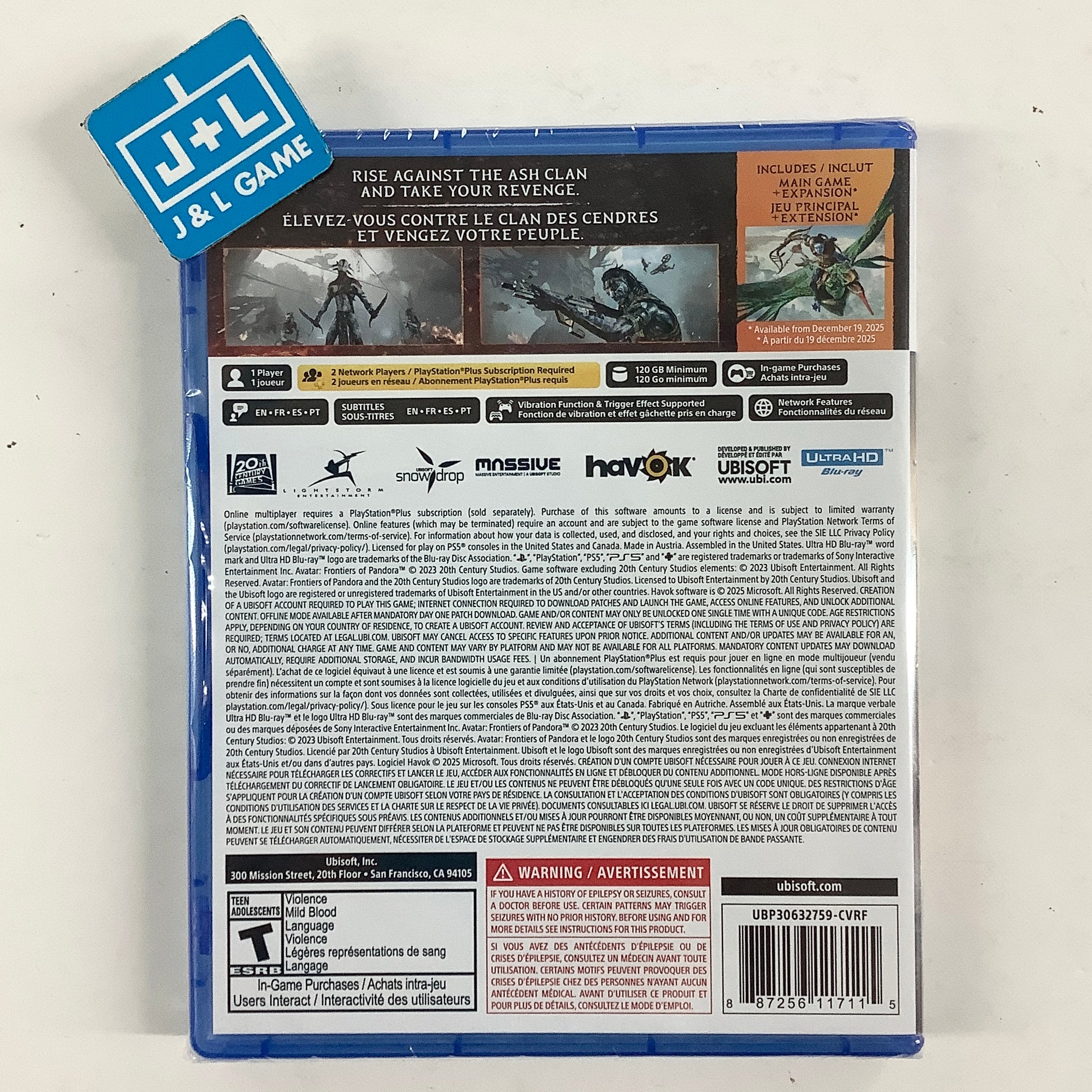 Avatar: Frontiers of Pandora (From the Ashes Edition) - (PS5) PlayStation 5