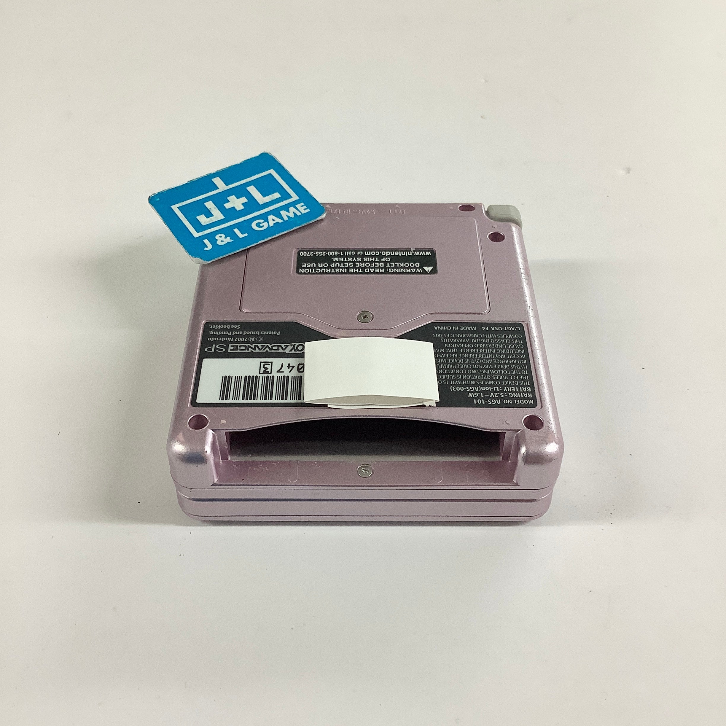 Nintendo Game Boy Advance SP Console AGS - 101 (Pearl Pink) - (GBA) Game Boy Advance SP [Pre-Owned] CONSOLE Nintendo