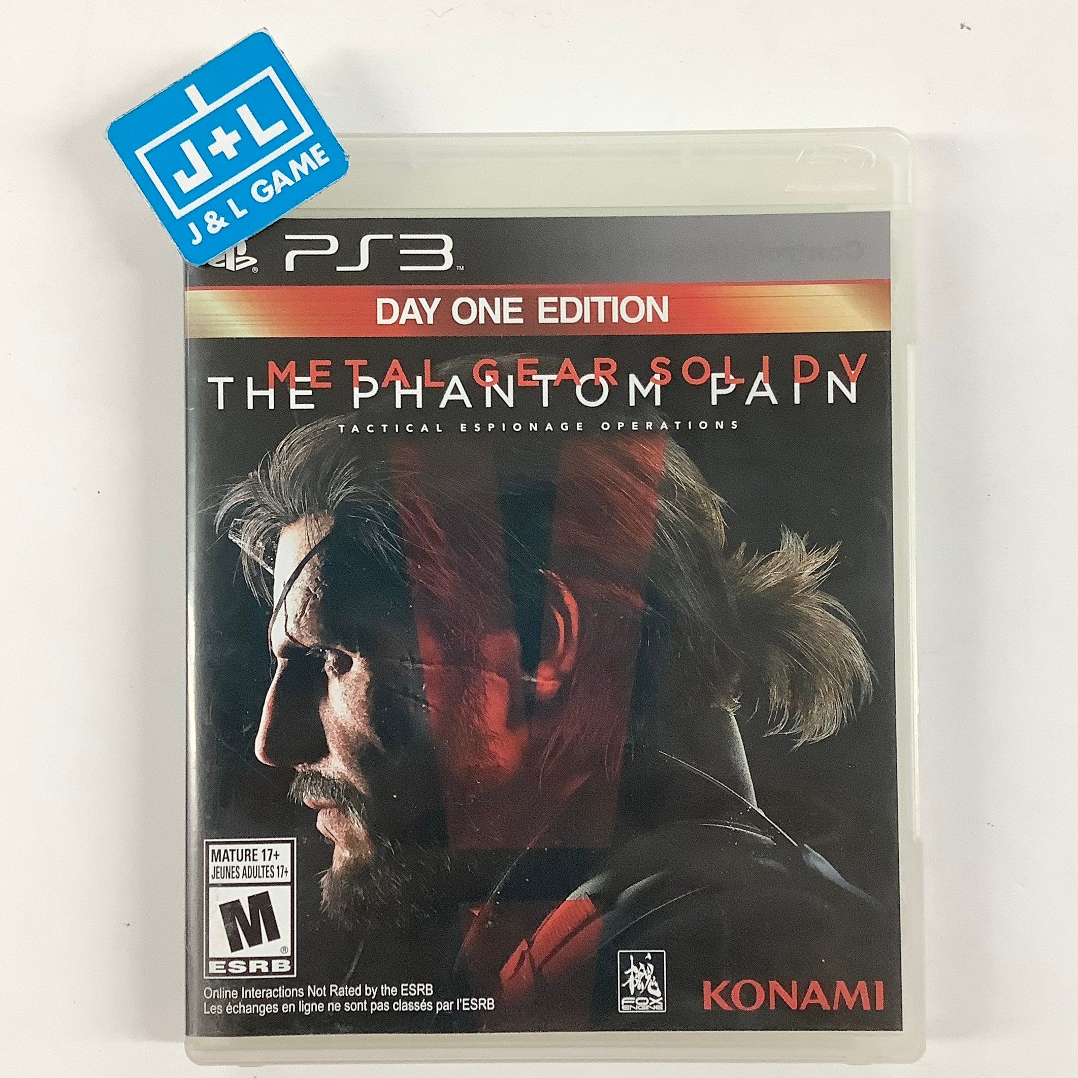 Metal Gear Solid V: The Phantom Pain (Day One Edition) - (PS3) PlayStation 3 [Pre-Owned]