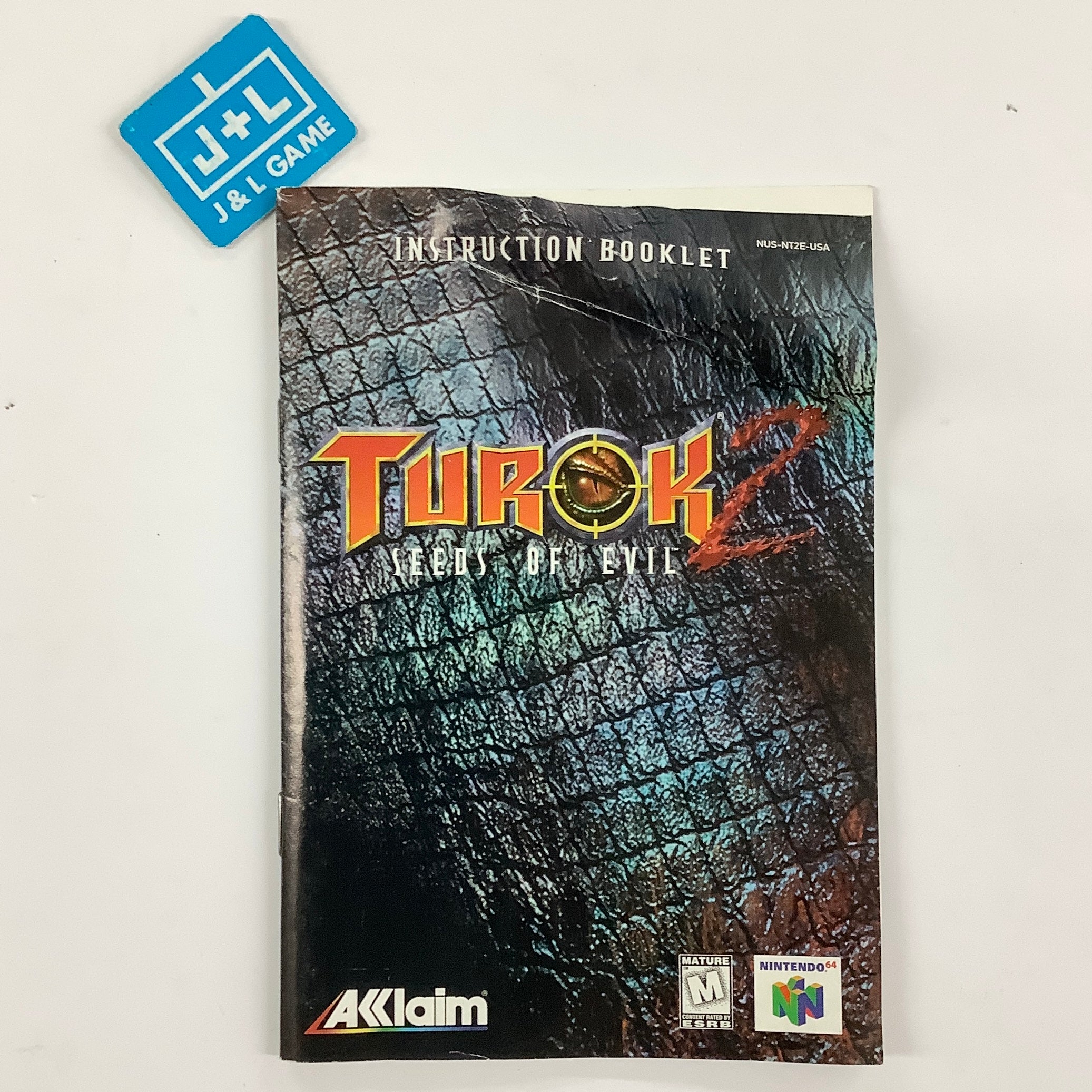 Turok 2: Seeds of Evil - (N64) Nintendo 64 [Pre-Owned] Video Games Acclaim