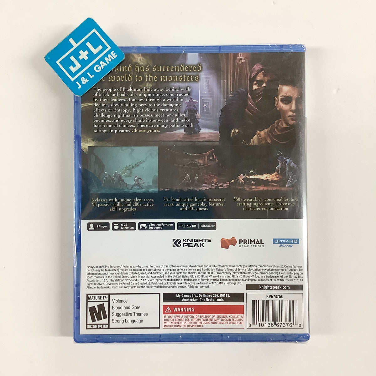 Mandragora: Whispers of the Witch Tree - (PS5) PlayStation 5 Video Games U&I Entertainment
