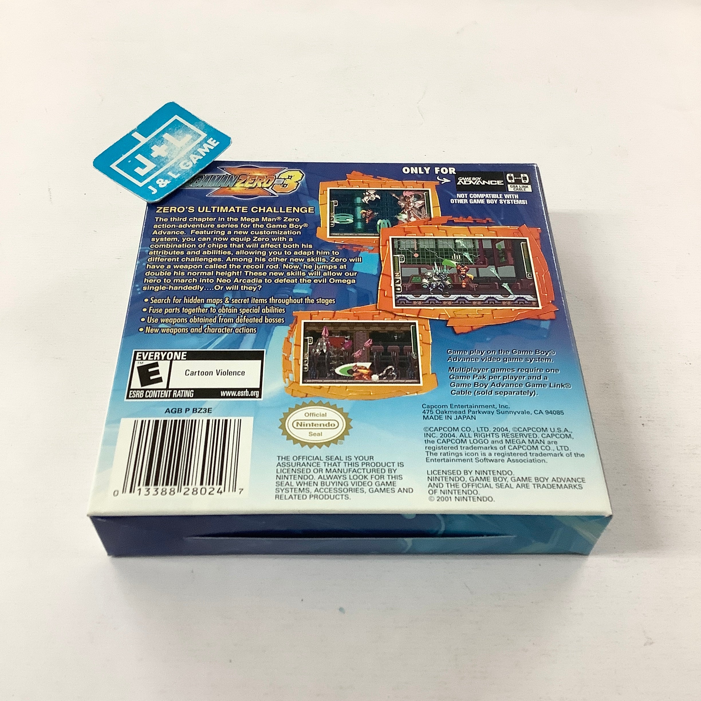 Mega Man Zero 3 - (GBA) Game Boy Advance [Pre-Owned] Video Games Capcom   