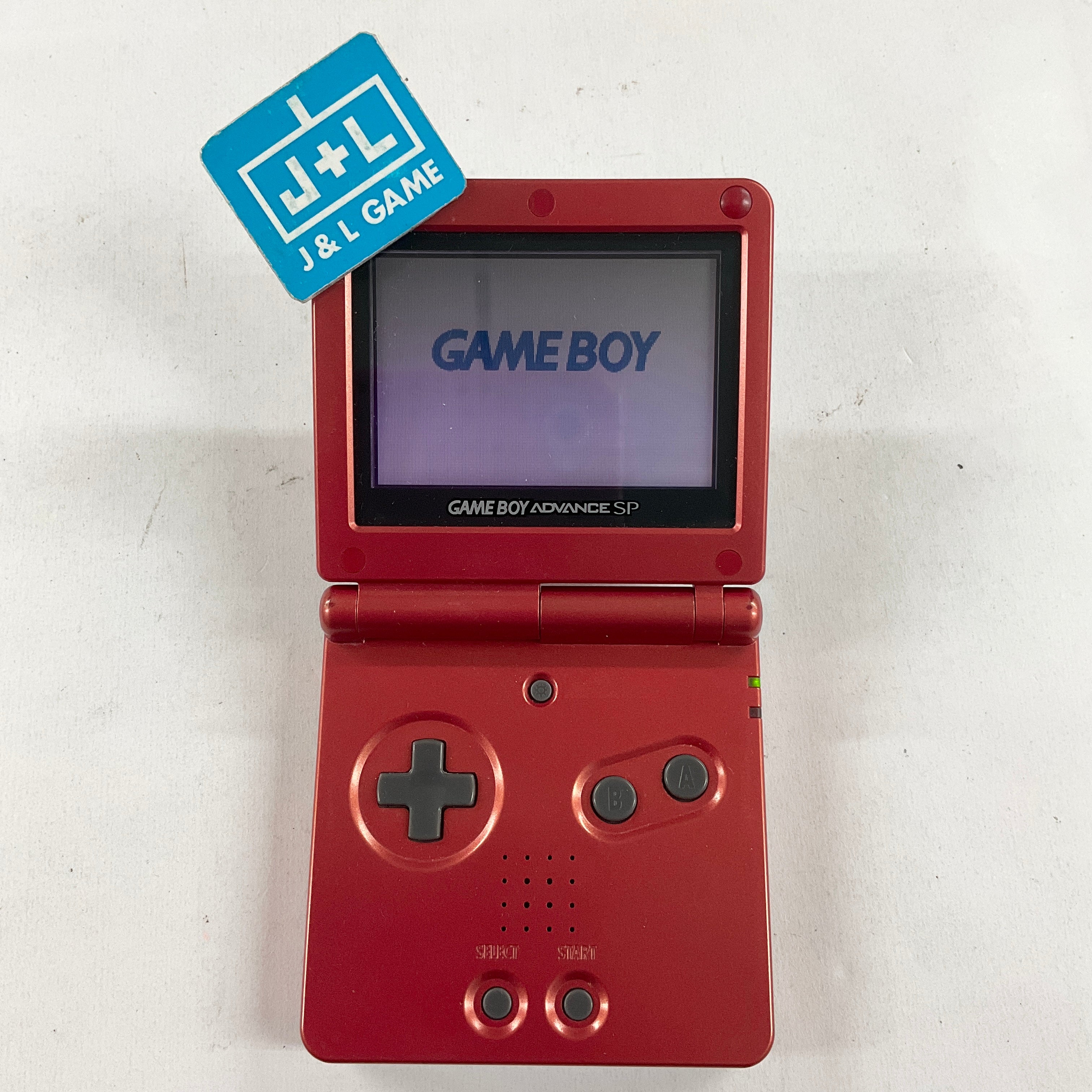 Nintendo Game Boy Advance SP Console AGS-001 (Flame Red) - (GBA) Game Boy Advance SP [Pre-Owned] CONSOLE Nintendo