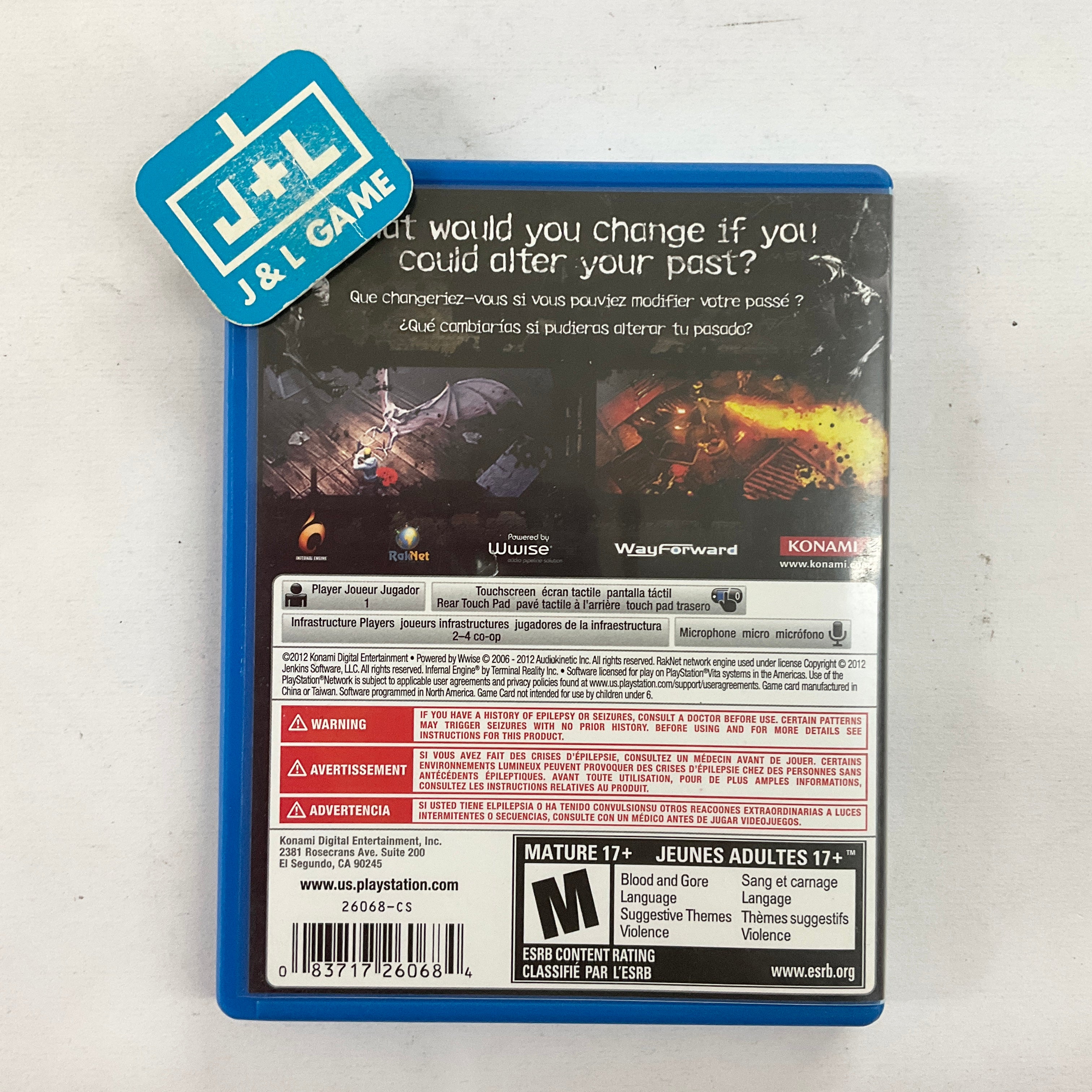 Silent Hill: Book of Memories - (PSV) PlayStation Vita [Pre-Owned] Video Games Konami   