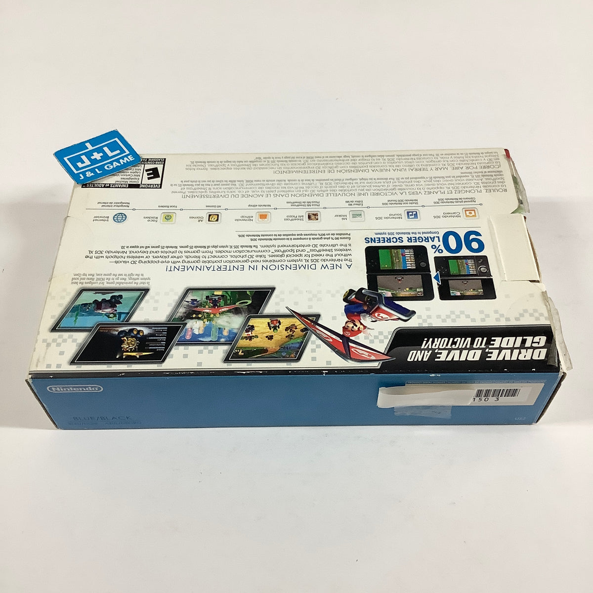 Nintendo 3DS XL Console (Blue/Black) - Nintendo 3DS (Pre-Owned) Consoles Nintendo