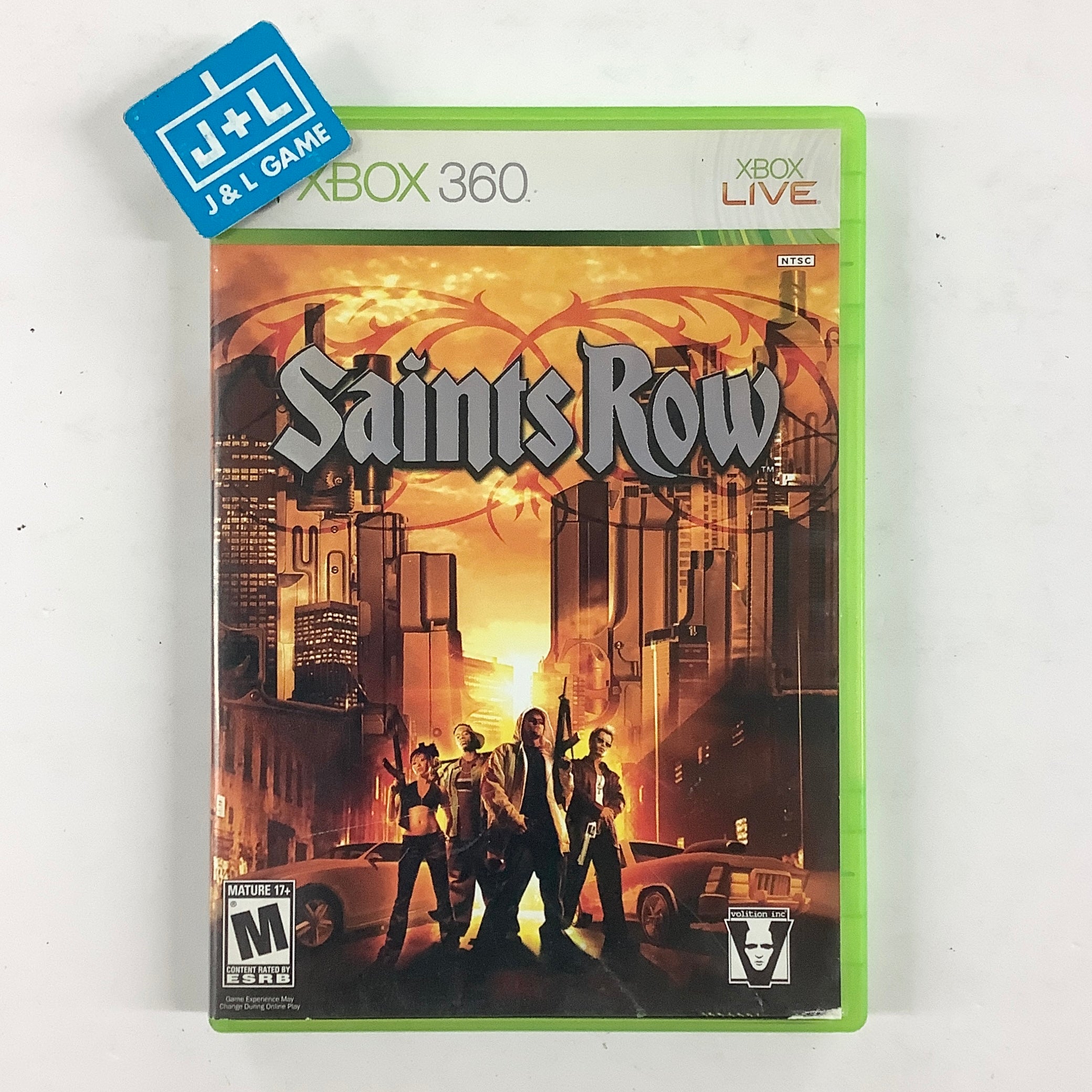 Saints Row - Xbox 360 [Pre-Owned] Video Games THQ
