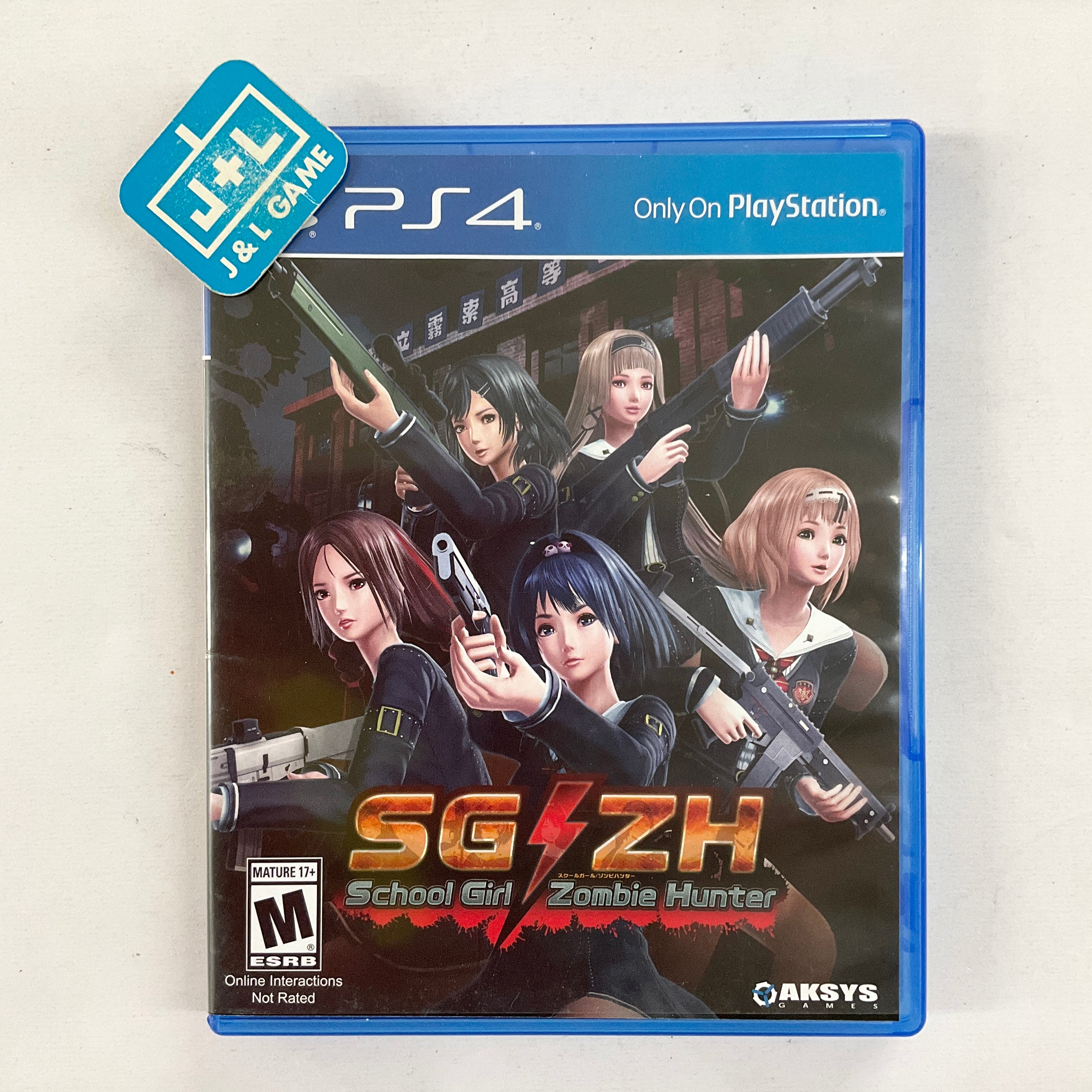 SG/ZH: School Girl Zombie Hunter - (PS4) PlayStation 4 [Pre-Owned] Video Games Aksys Games