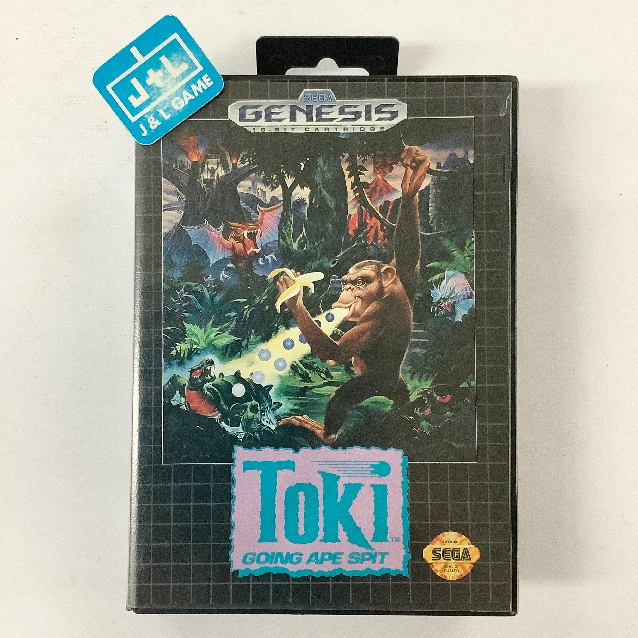 Toki: Going Ape Spit - (SG) SEGA Genesis [Pre-Owned] Video Games Sega   