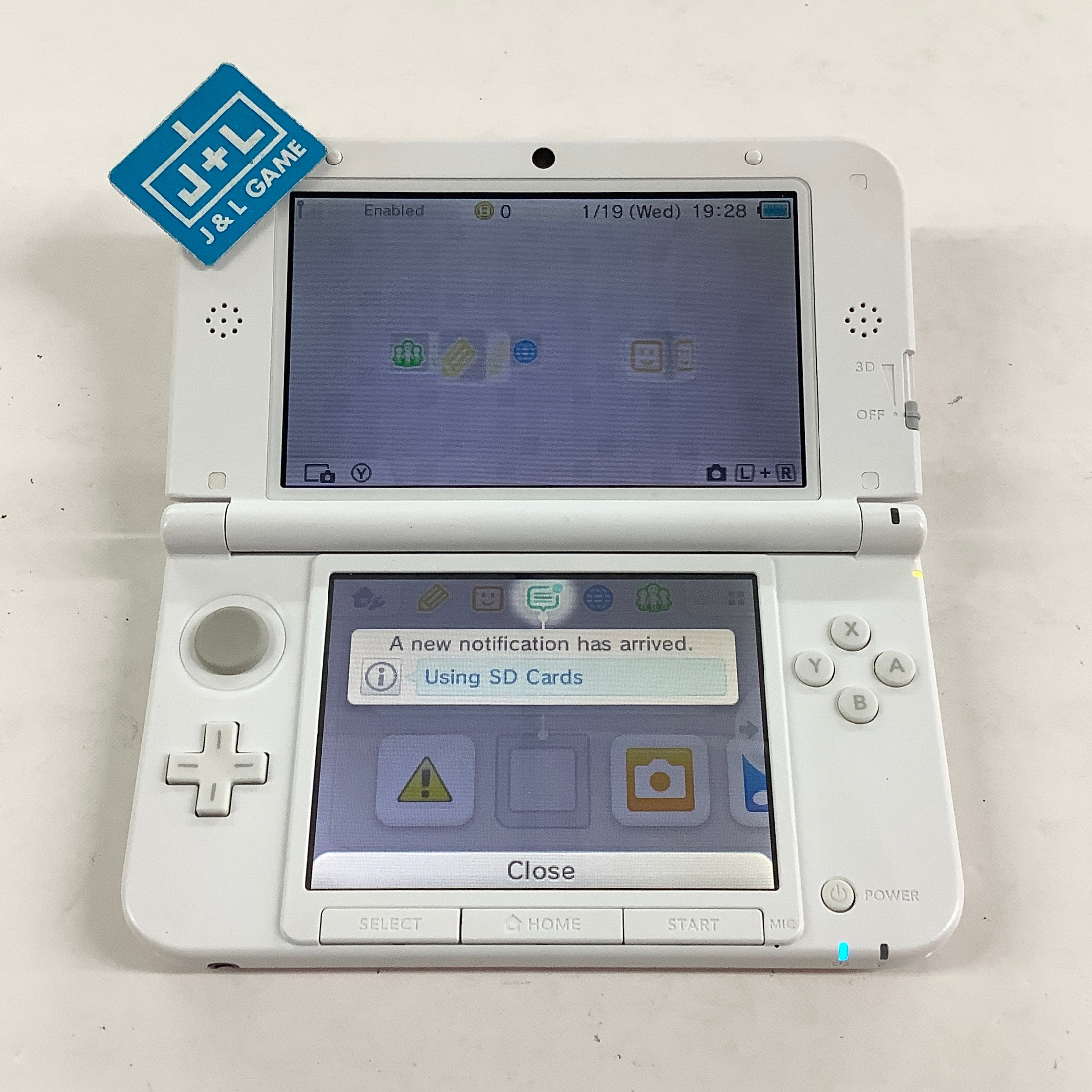 Nintendo 3DS XL Console (Pink/White) - Nintendo 3DS [Pre-Owned] Consoles Nintendo