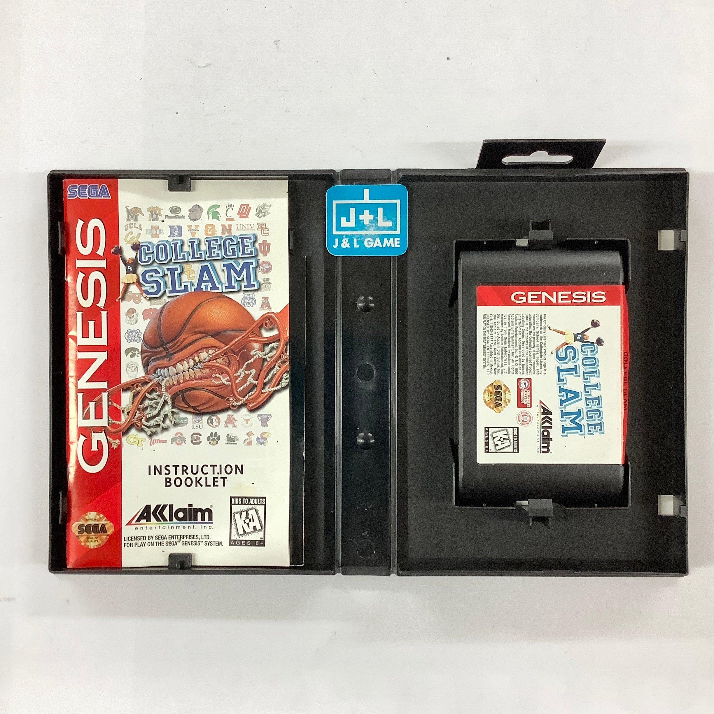 College Slam - (SG) SEGA Genesis [Pre-Owned] Video Games Acclaim   