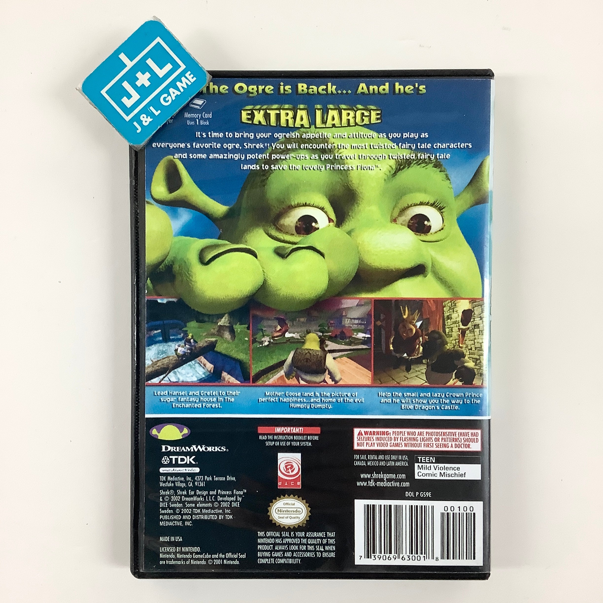 Shrek Extra Large - (GC) GameCube [Pre-Owned]
