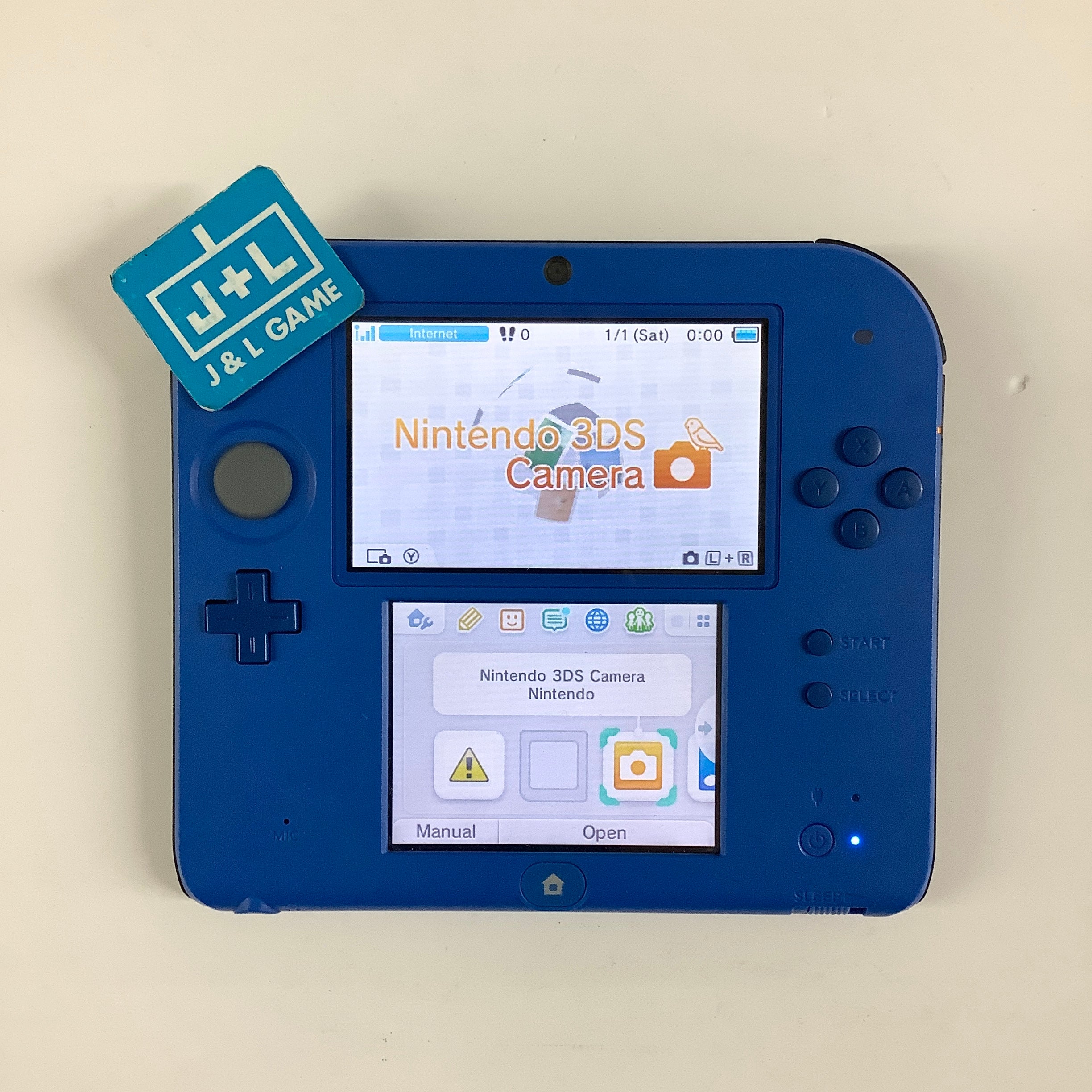 Nintendo 2DS Console -(Electric Blue) - Nintendo 3DS (Pre-Owned)