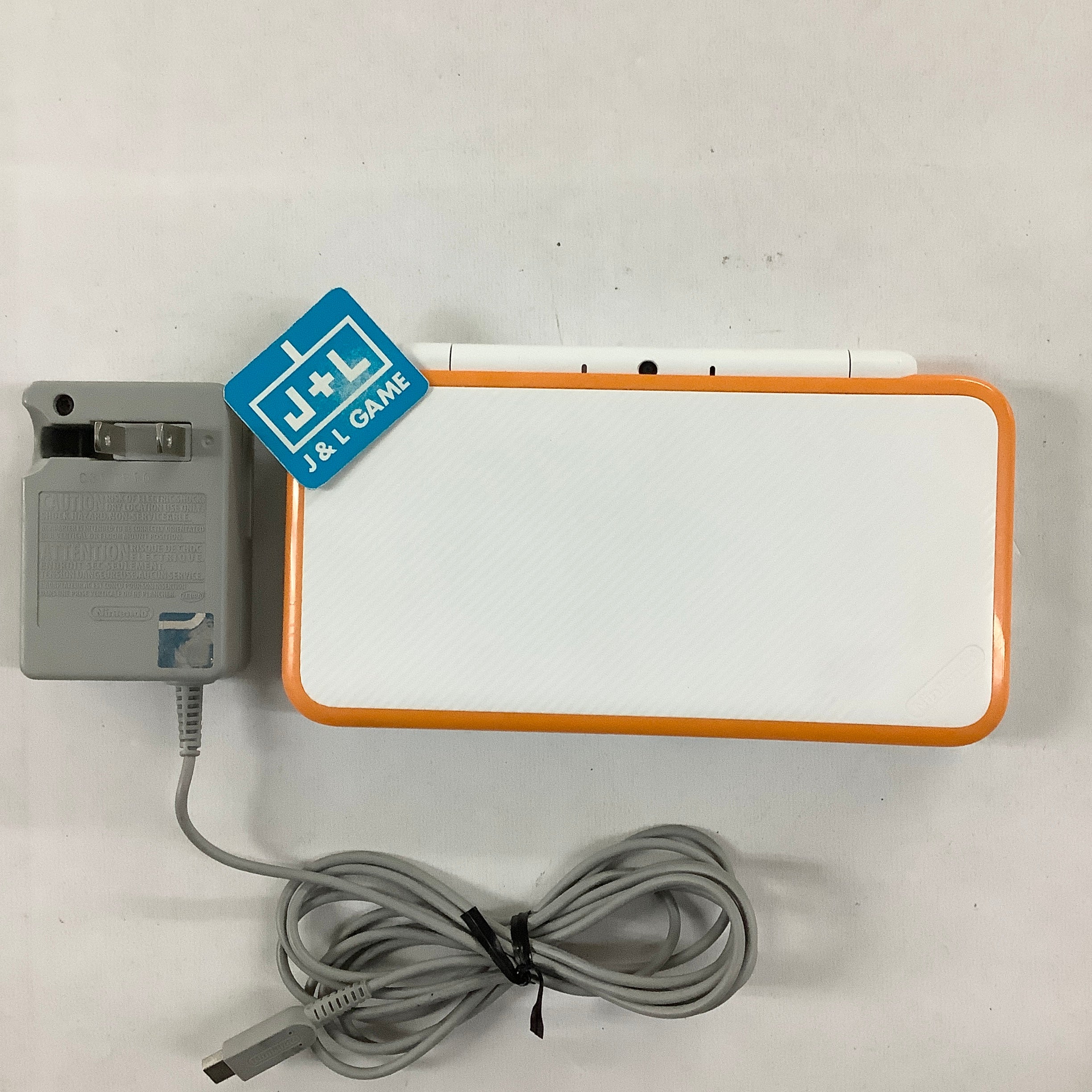 New Nintendo 2DS XL Console (White + Orange) - Nintendo 3DS [Pre-Owned] CONSOLE Nintendo