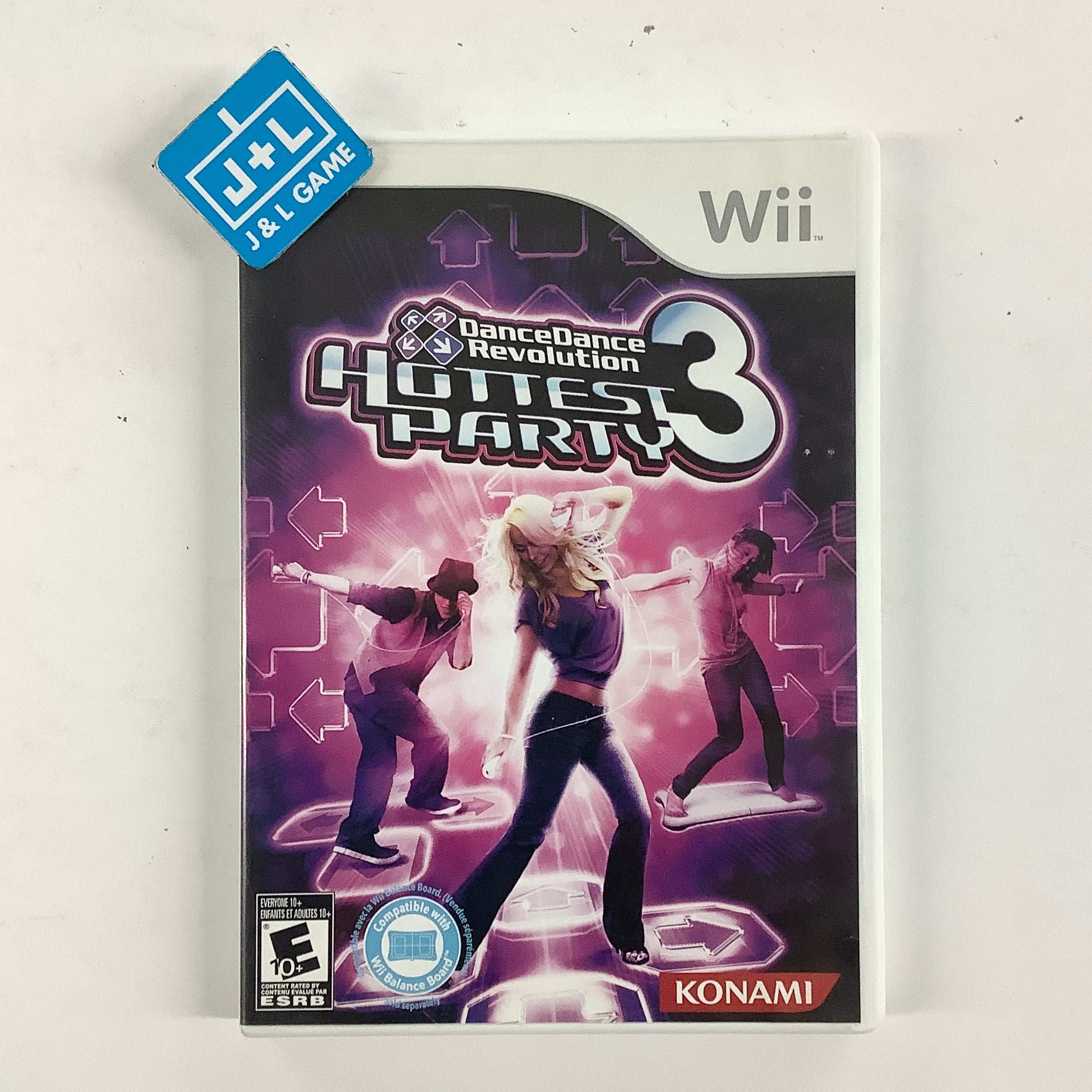 Dance Dance Revolution: Hottest Party 3 - Nintendo Wii [Pre-Owned] Video Games Konami