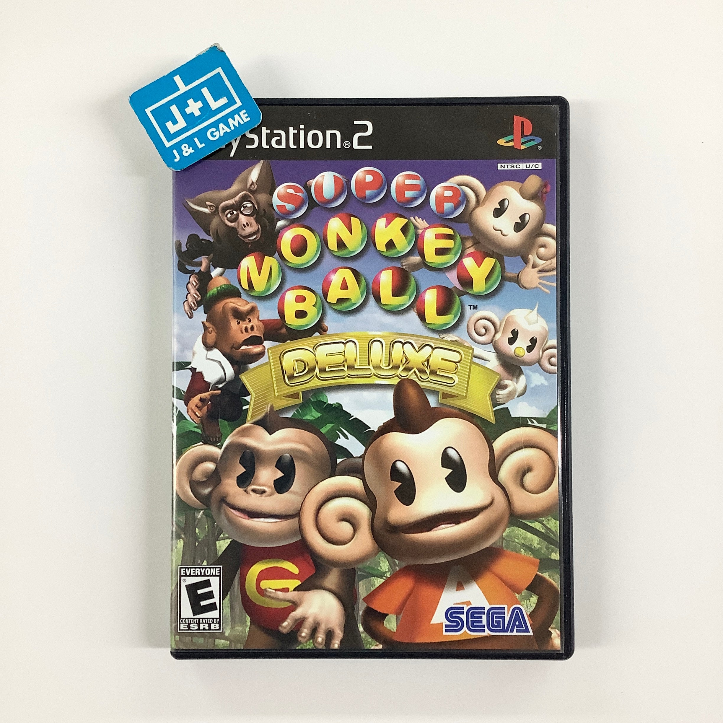 Super Monkey Ball Deluxe - (PS2) PlayStation 2 [Pre-Owned] Video Games Sega