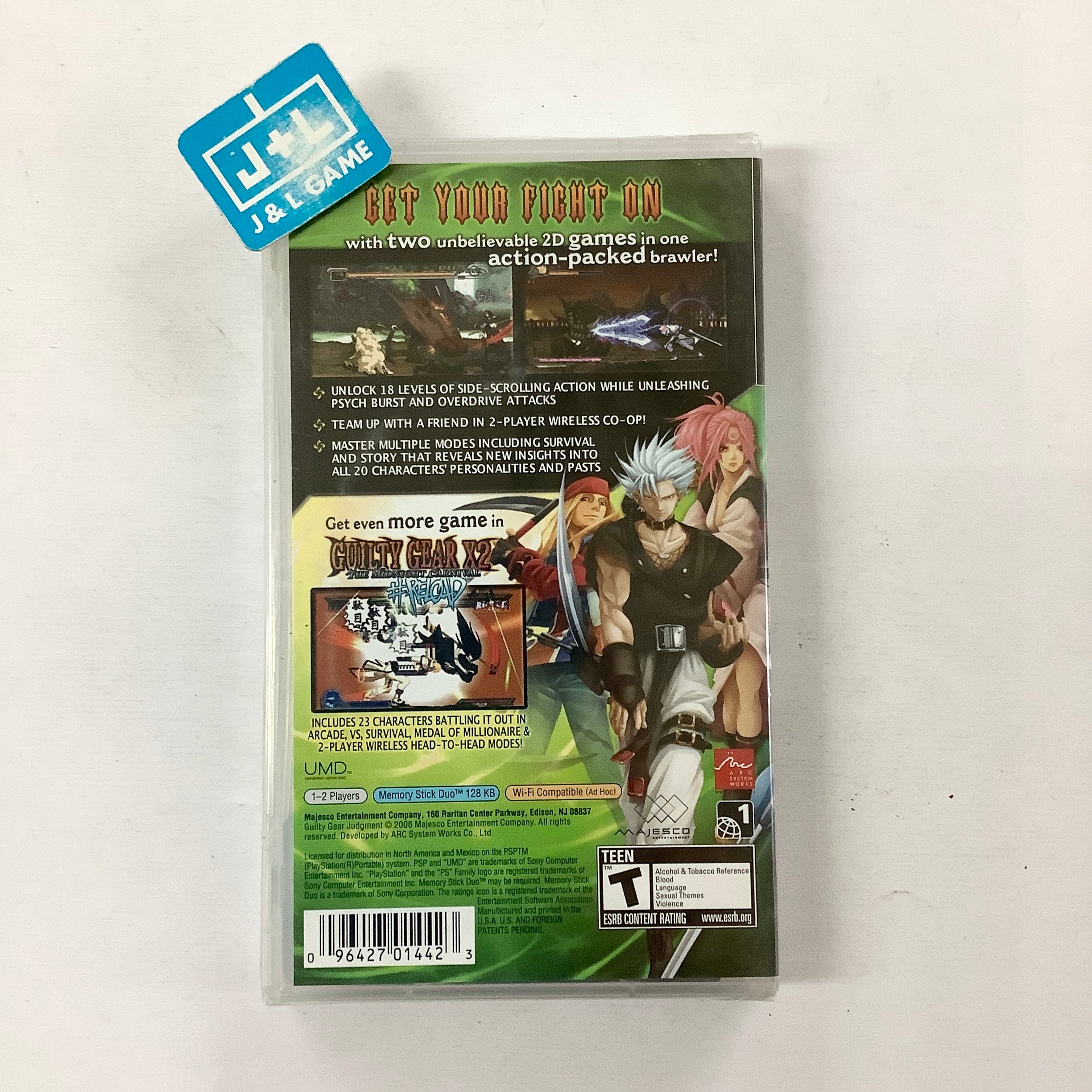 Guilty Gear Judgment - Sony PSP Video Games Majesco   