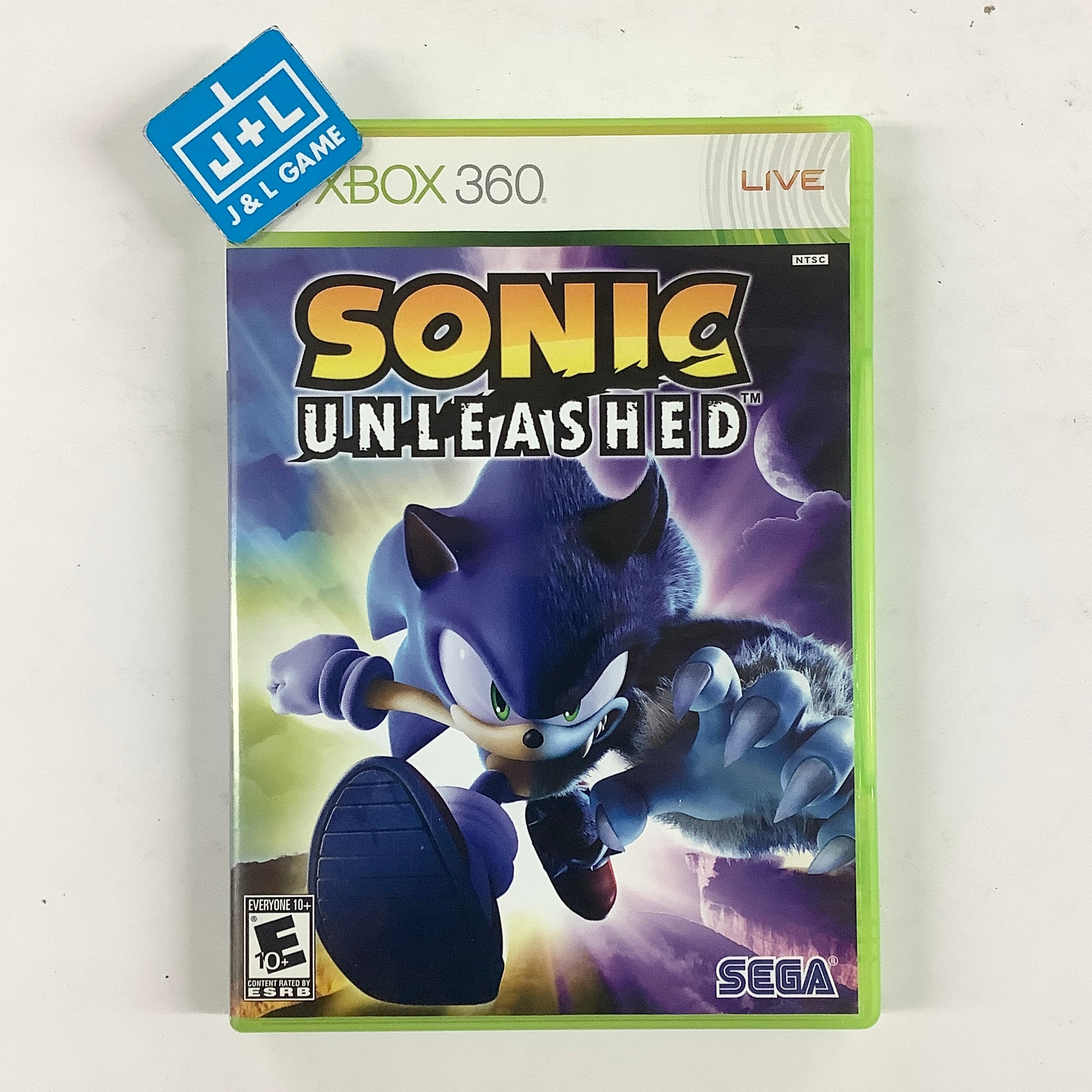 Sonic Unleashed - Xbox 360 [Pre-Owned] Video Games Sega