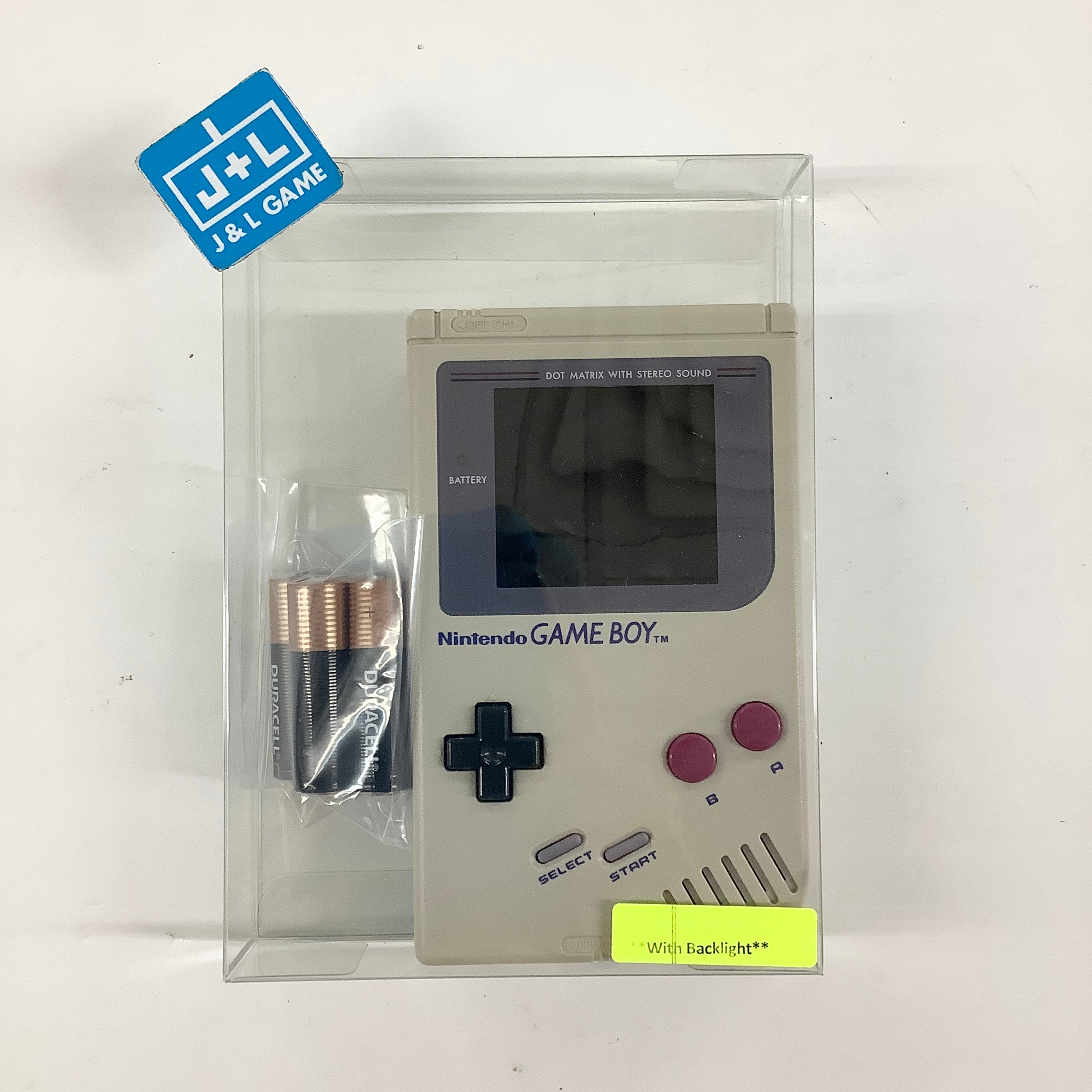 Nintendo Game Boy (Gray With Backlight) - (GB) Game Boy [Pre-Owned] #6853 Consoles Nintendo