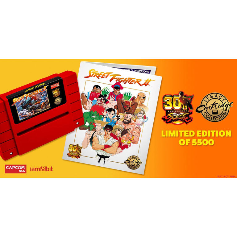 Street Fighter II (Legacy Cartridge Collection) - (SNES) Super Nintendo Video Games Capcom   