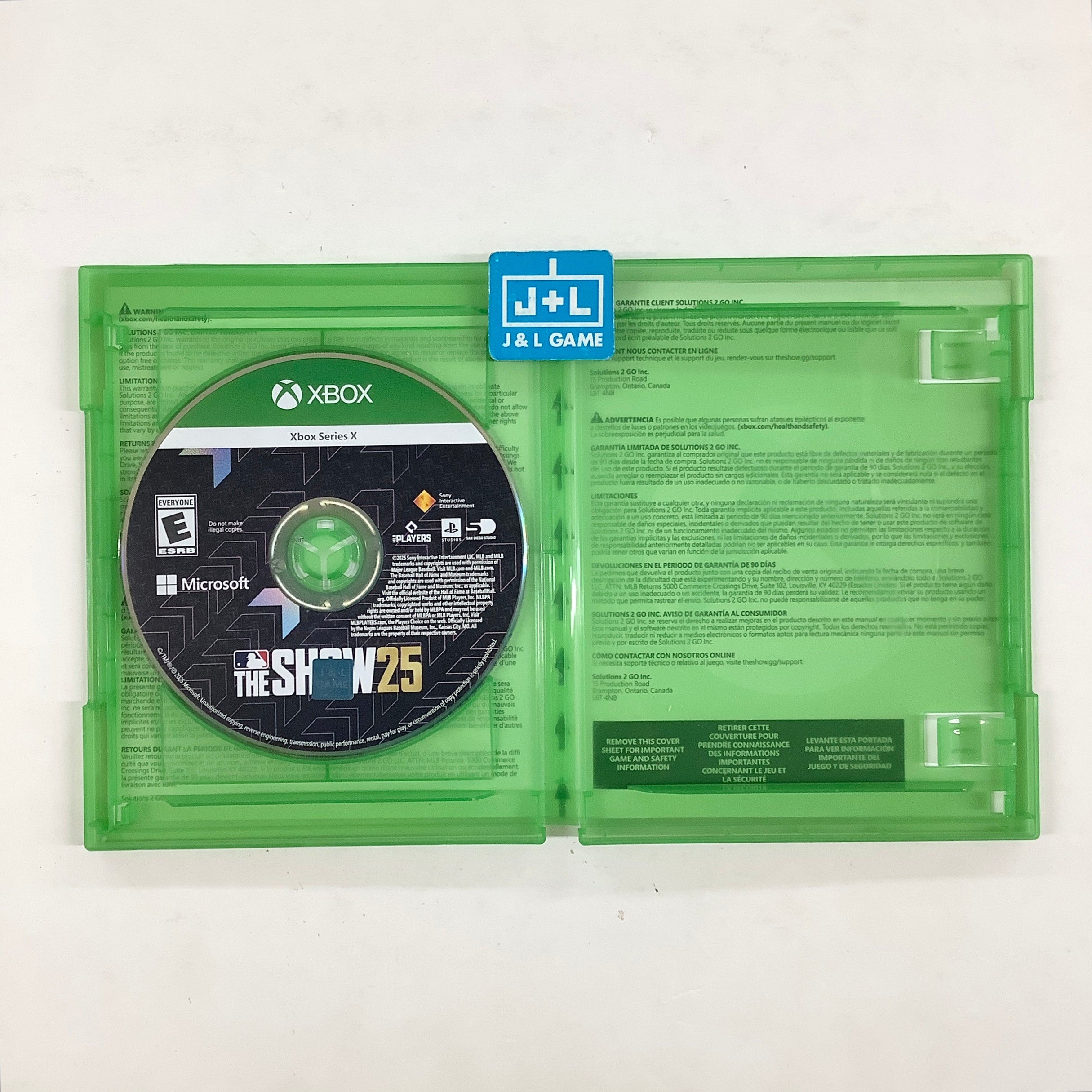 MLB The Show 25 - (XSX) Xbox Series X [Pre-Owned] Video Games Solutions 2 Go