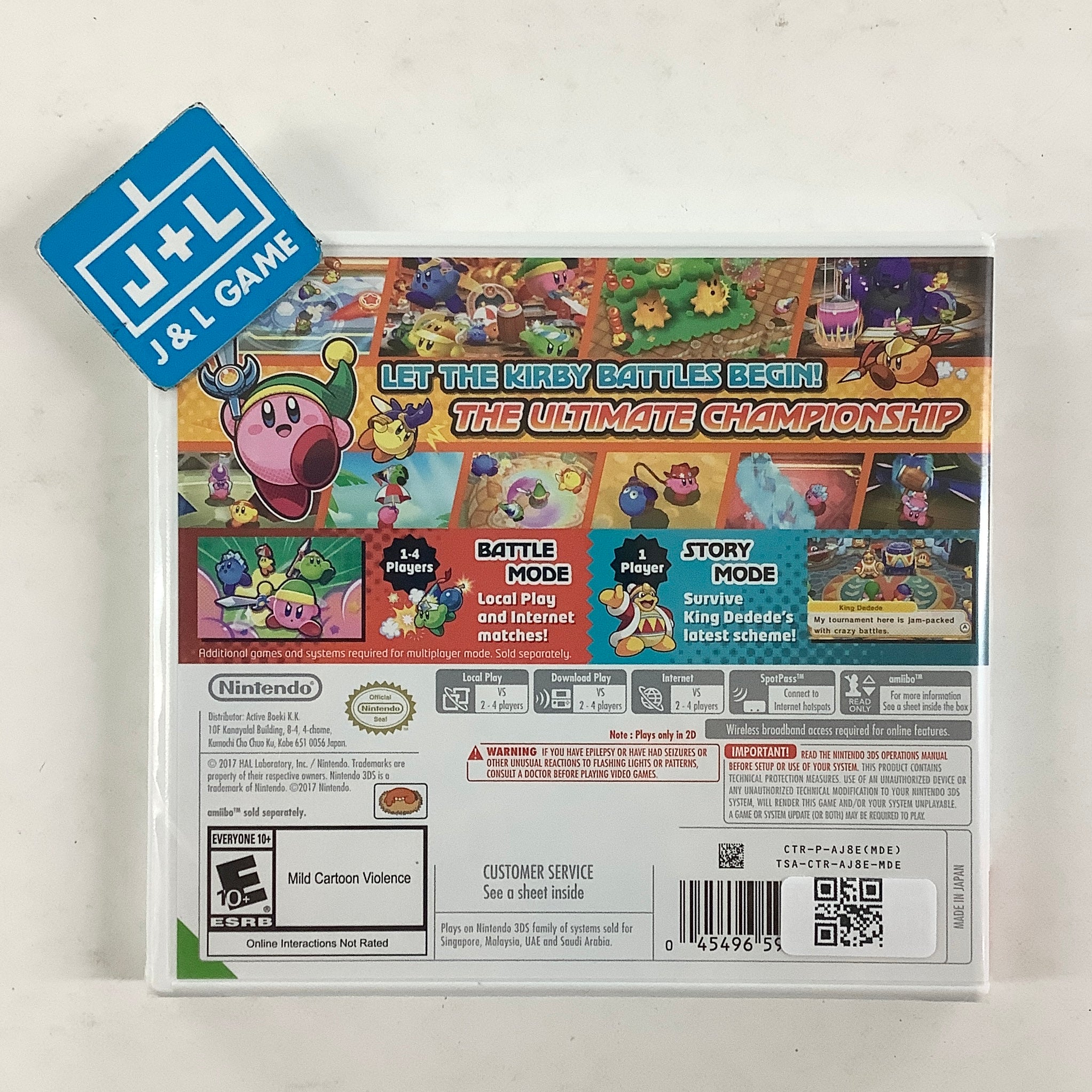 Kirby Battle Royale (World Edition) - Nintendo 3DS