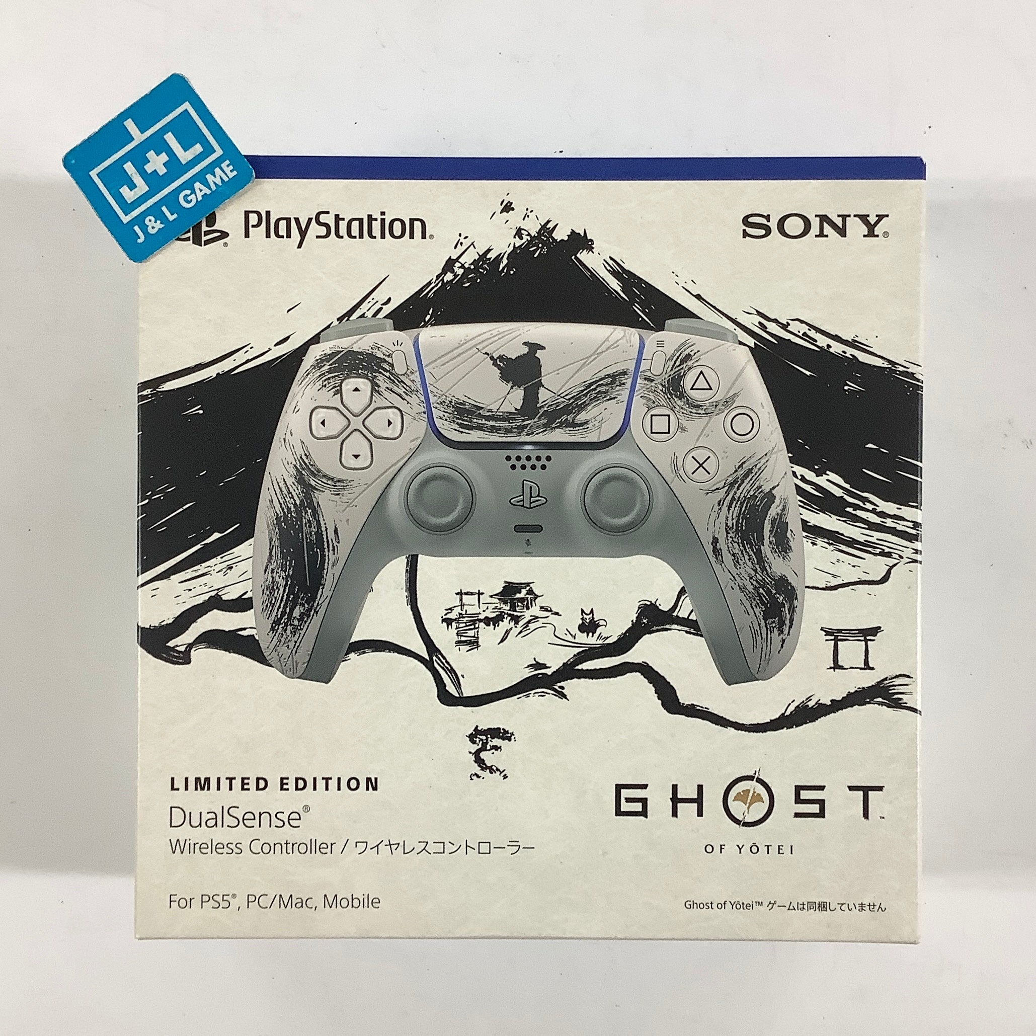 SONY PlayStation 5 DualSense Wireless Controller (Ghost of Yōte) - (PS5) PlayStation 5 (Japanese Import) ACCESSORIES ソニー・インタラクティブエンタテインメント